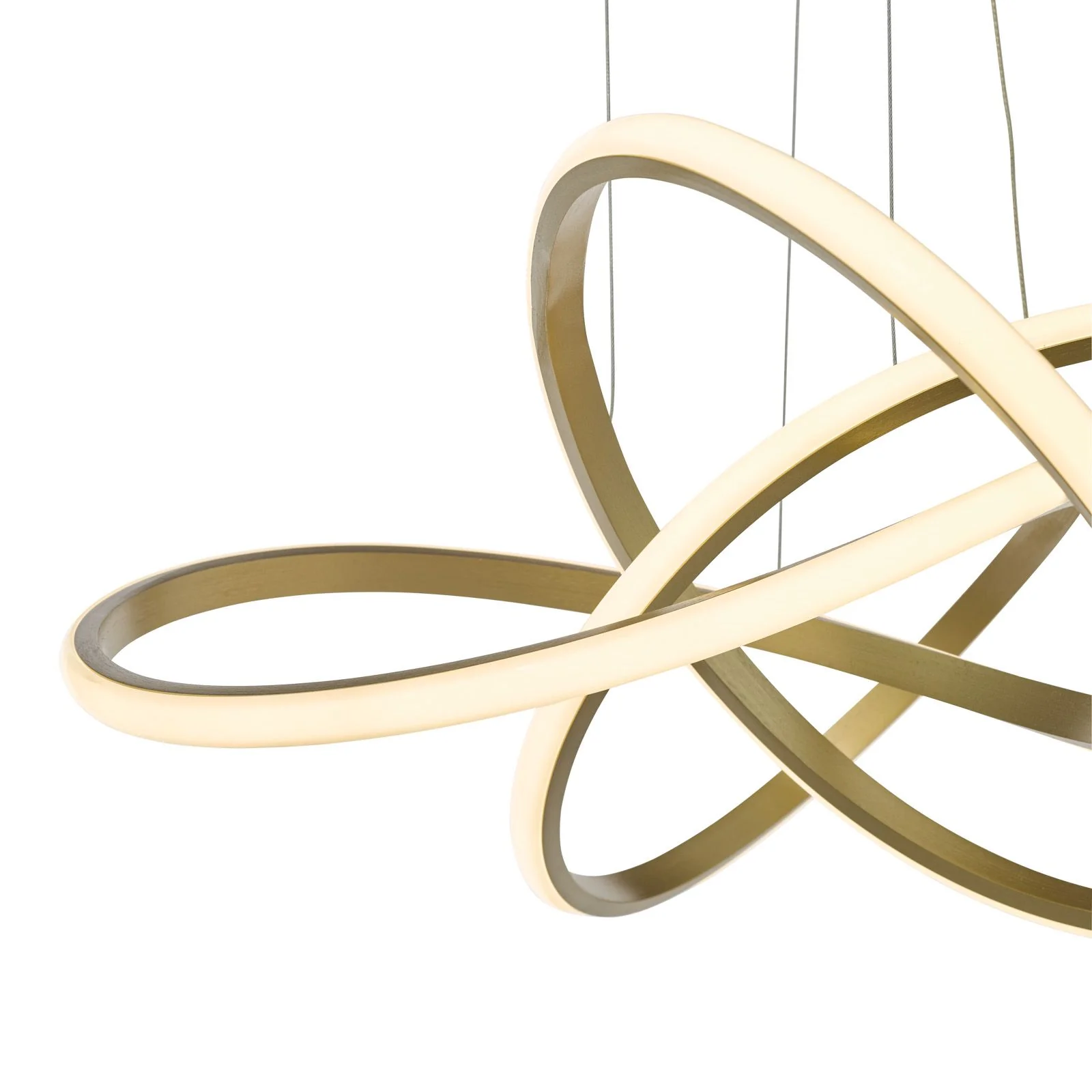 Fusion LED Ceiling Light - Satin Gold - Image 4