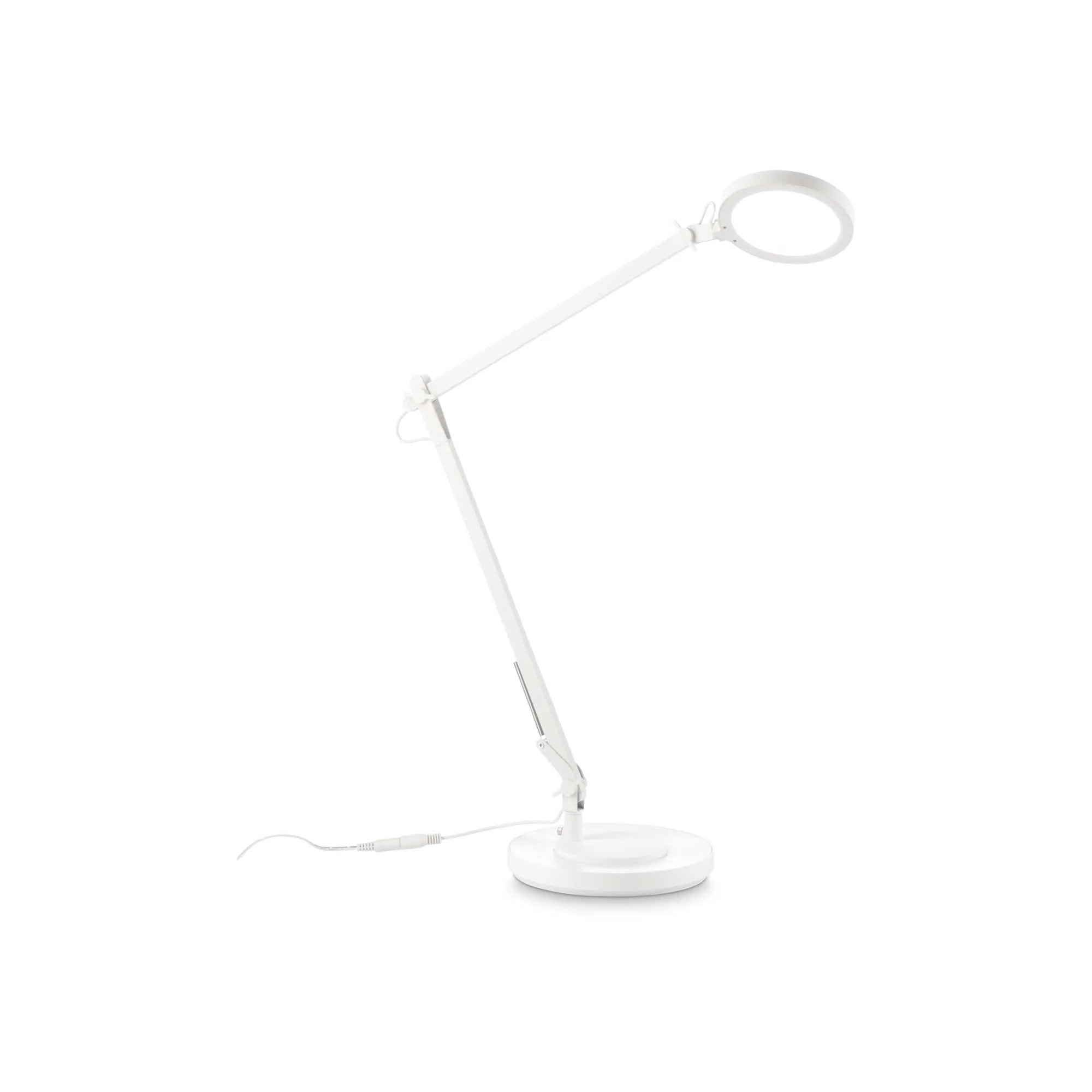 Futura Table Lamp - Aluminum/White/Black Finish - Image 2