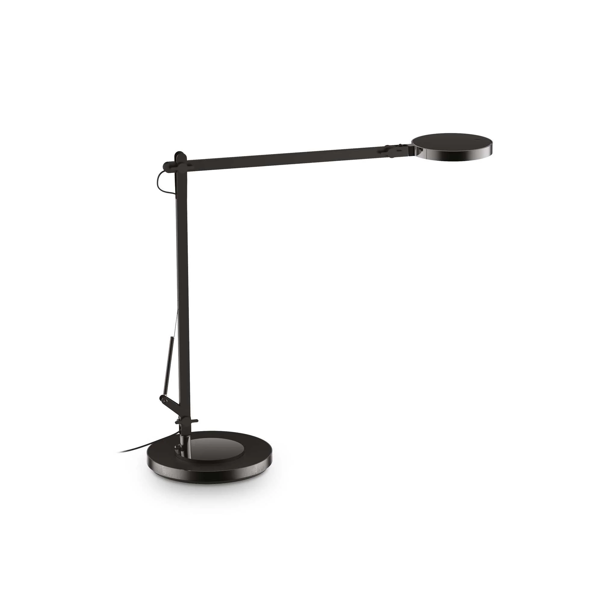 Futura Table Lamp - Aluminum/White/Black Finish - Image 3