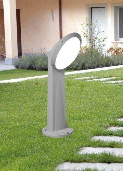 Gabri Remi Lucia 1 Light E27 Post Mini/Medium Grey/Black - Image 3