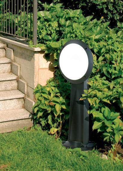 Gabri Remi Lucia 1 Light E27 Post Mini/Medium Grey/Black - Image 4