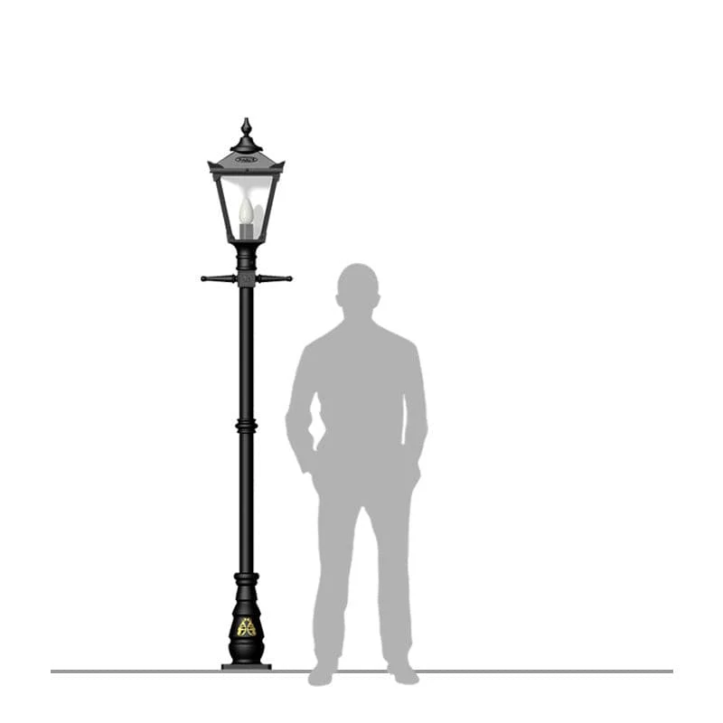 Gafney 2.3m Lamp Post - Cast Iron - Image 9