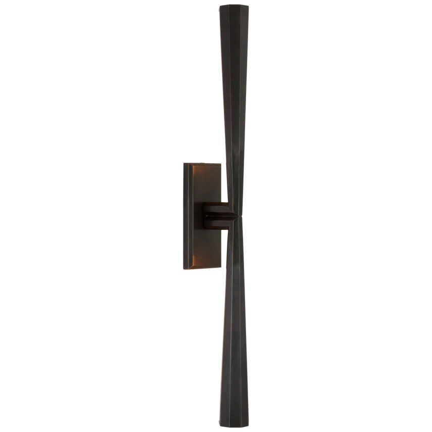 Galahad Linear Sconce- Bronze/ Antique Brass Finishes - Image 2