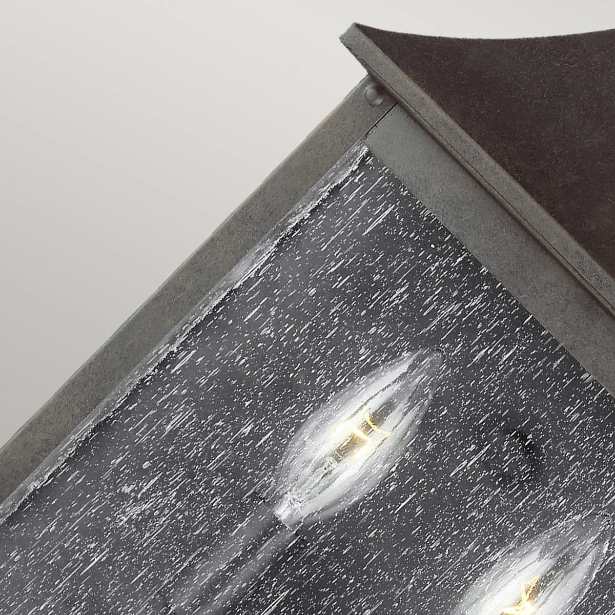 Galena 2Lt Half Wall Lantern – Sable Finish - Image 2