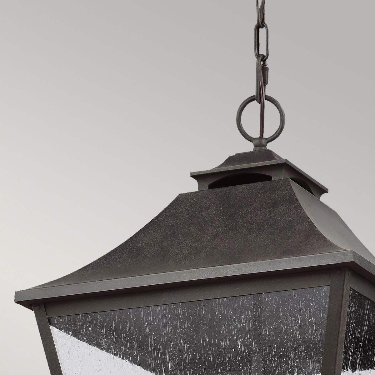Galena 4 Light Chain Lantern - Sable IP44 E14 - Image 2