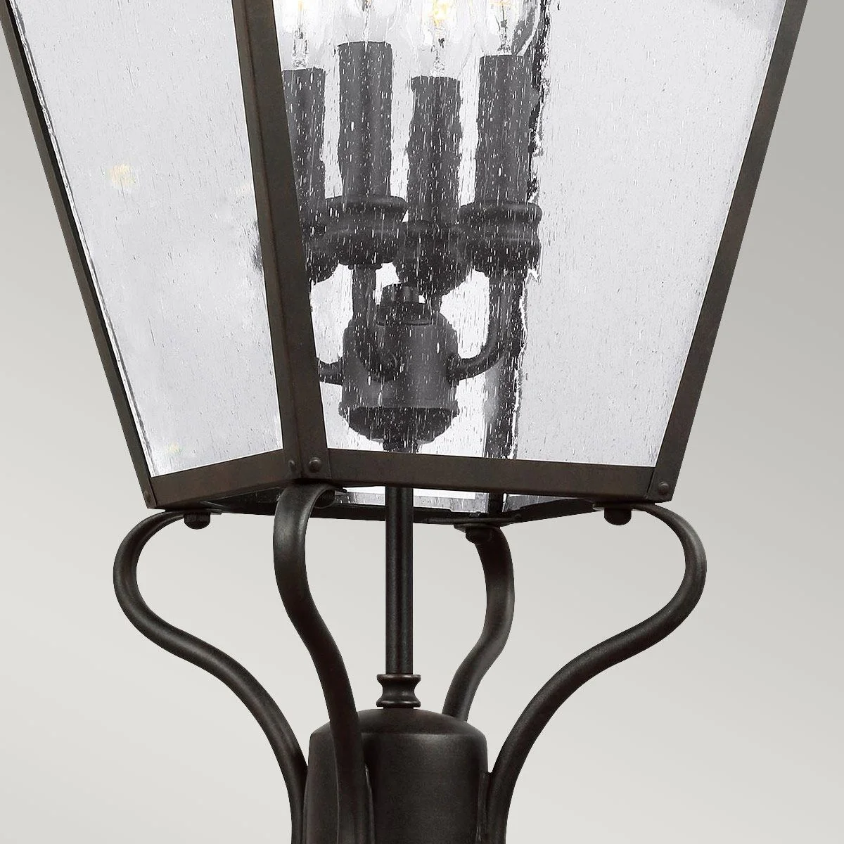 Galena 4 Light Lamp Post - Sable IP44  E14 - Image 5