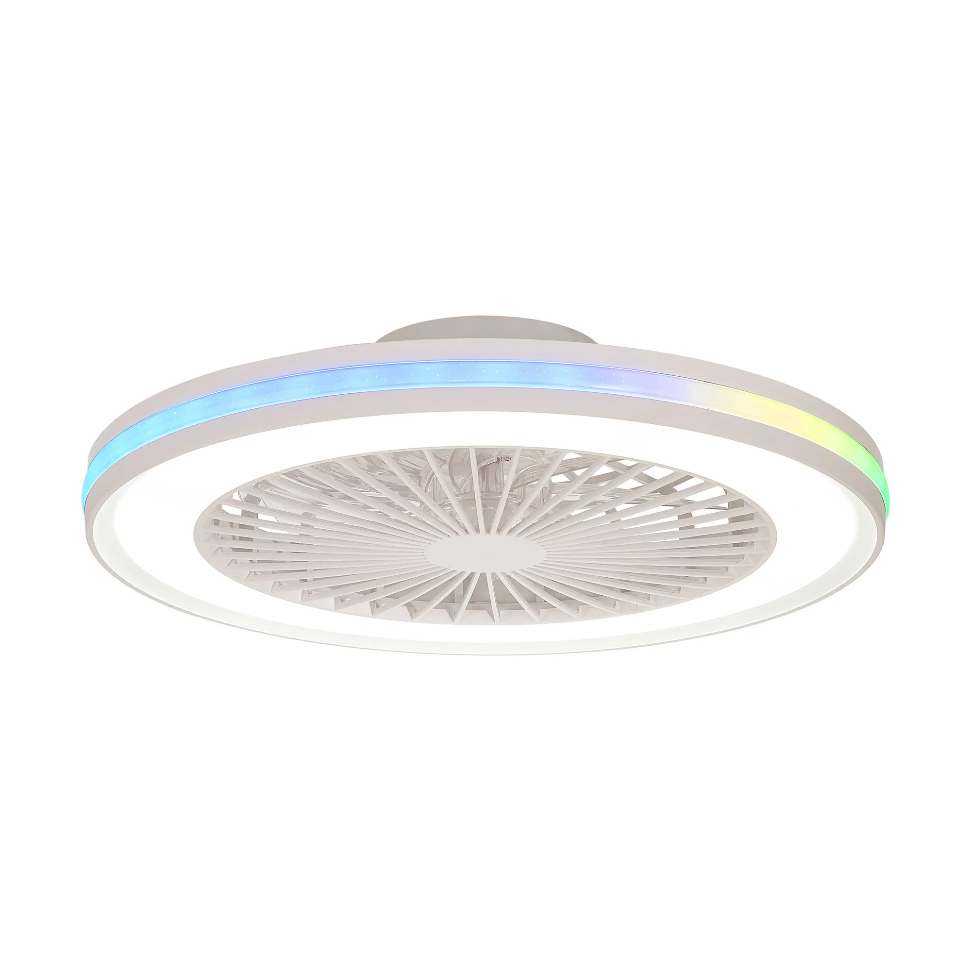 Gamer LED Fan W/e Remote Control - Black/White - Image 4