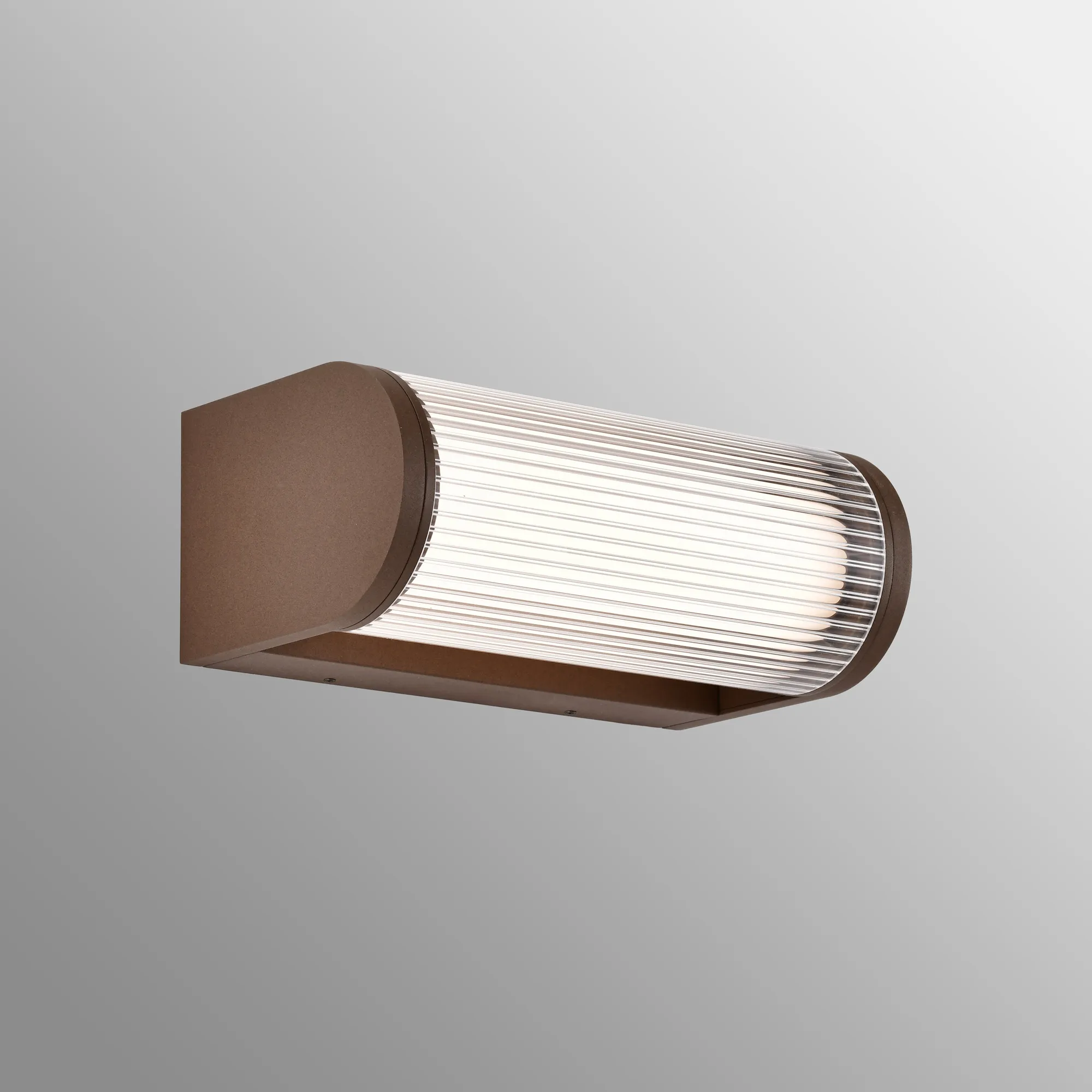 Gant Wall Light LED 3000K- Black/ Rust Brown Finish - Image 3