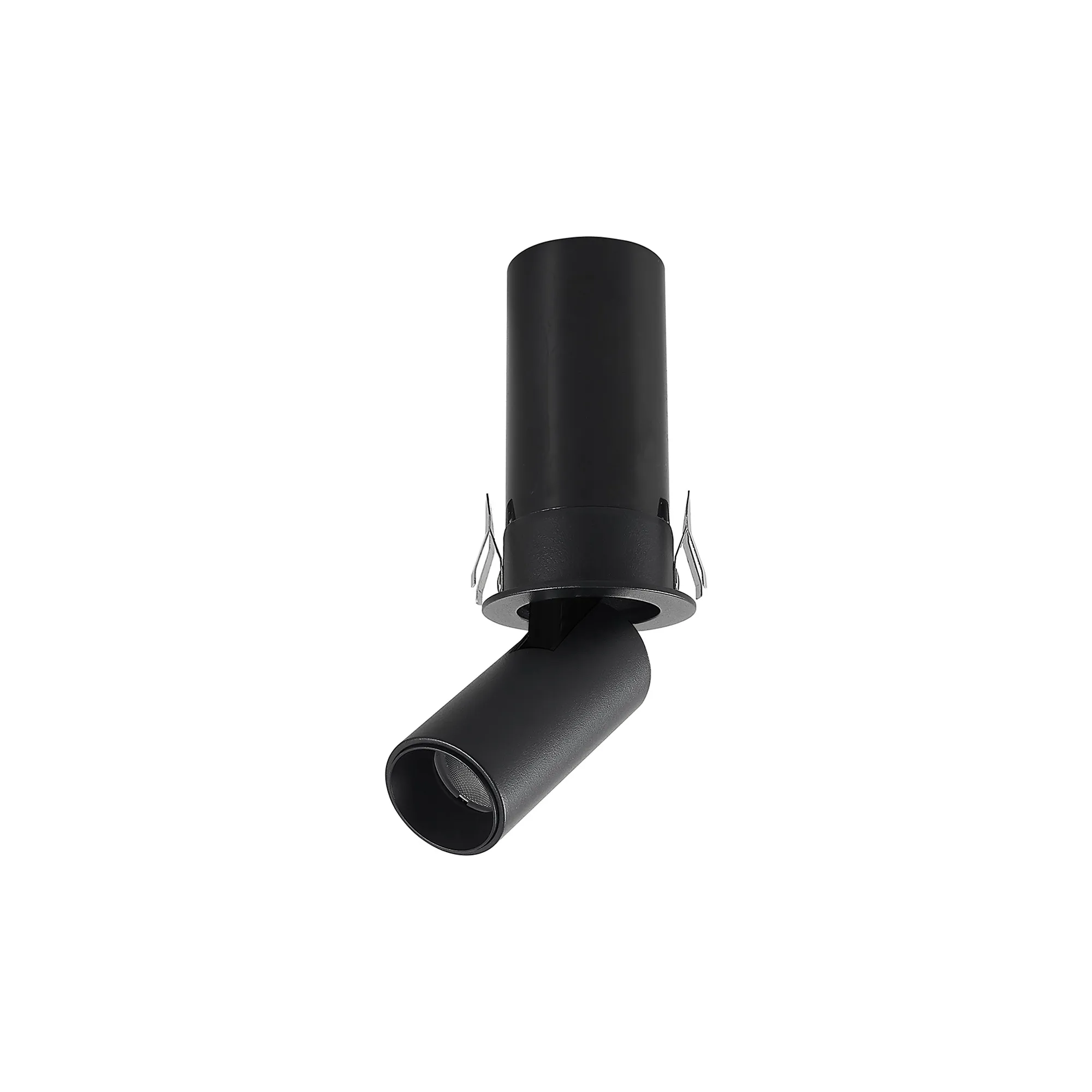 Garda Mini Retractable Recessed Spotlight - White/Black - Image 2