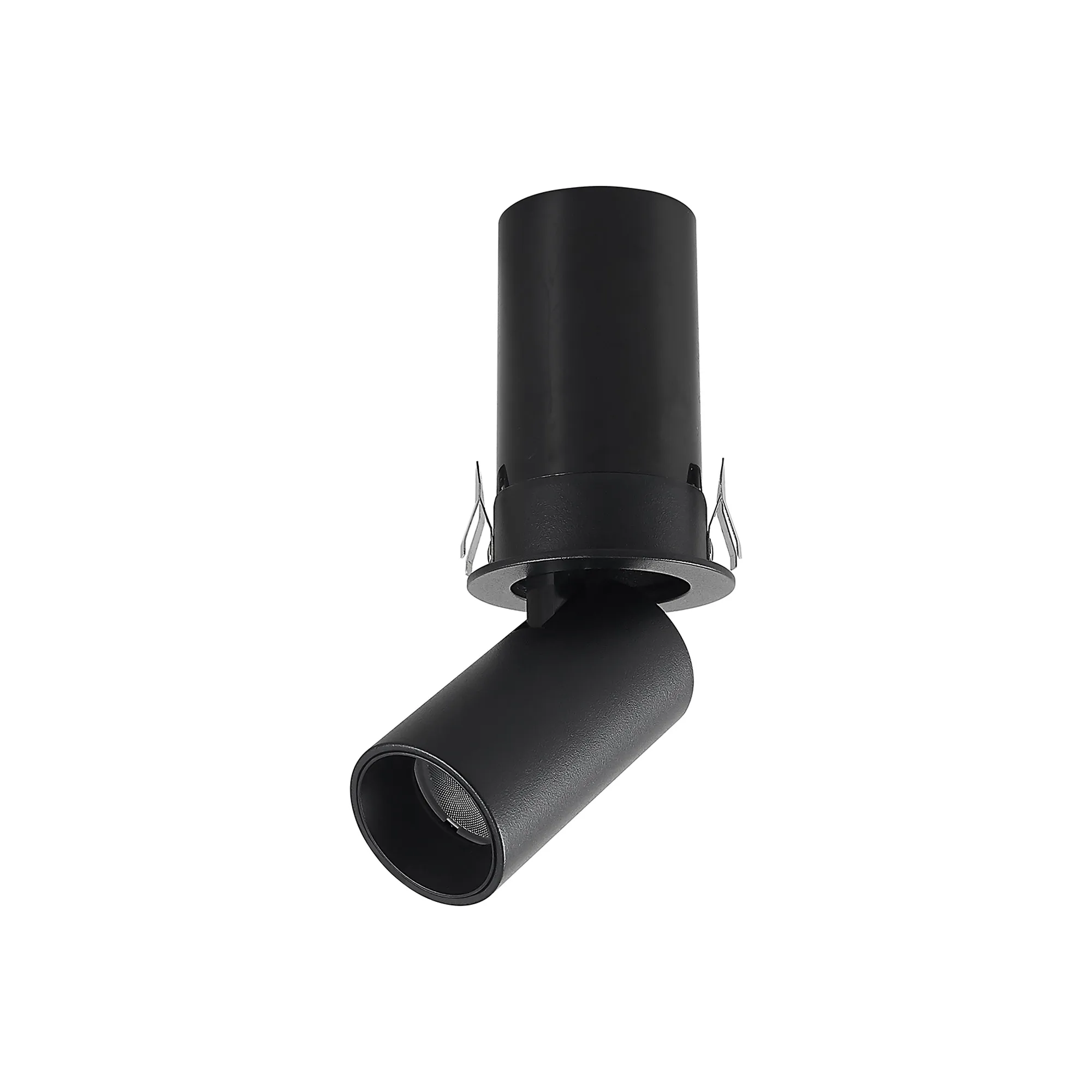 Garda Mini Retractable Recessed Spotlight - White/Black - Image 5