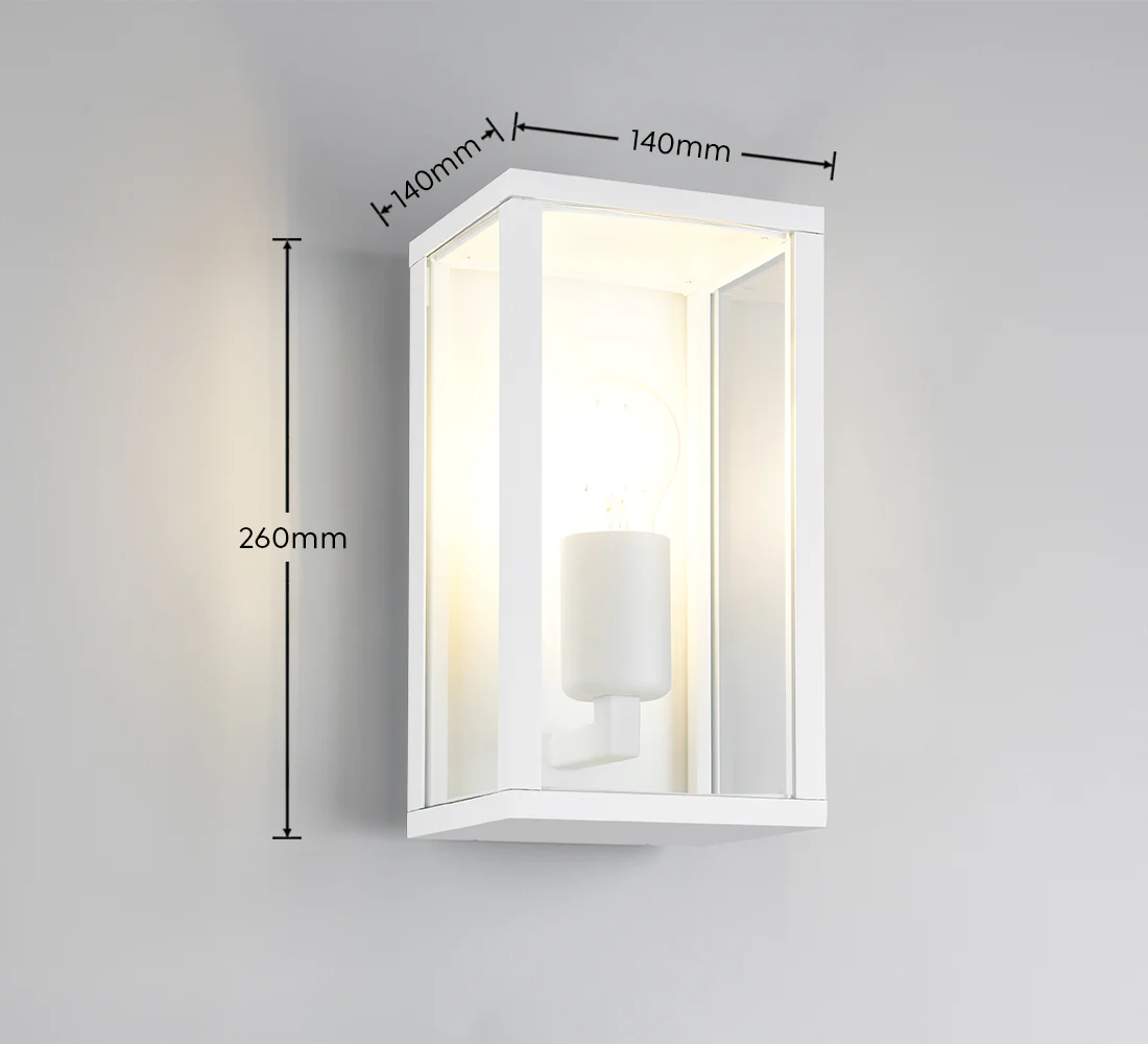 Garonne Outdoor Wall Light IP44- Various Finishes - Image 12