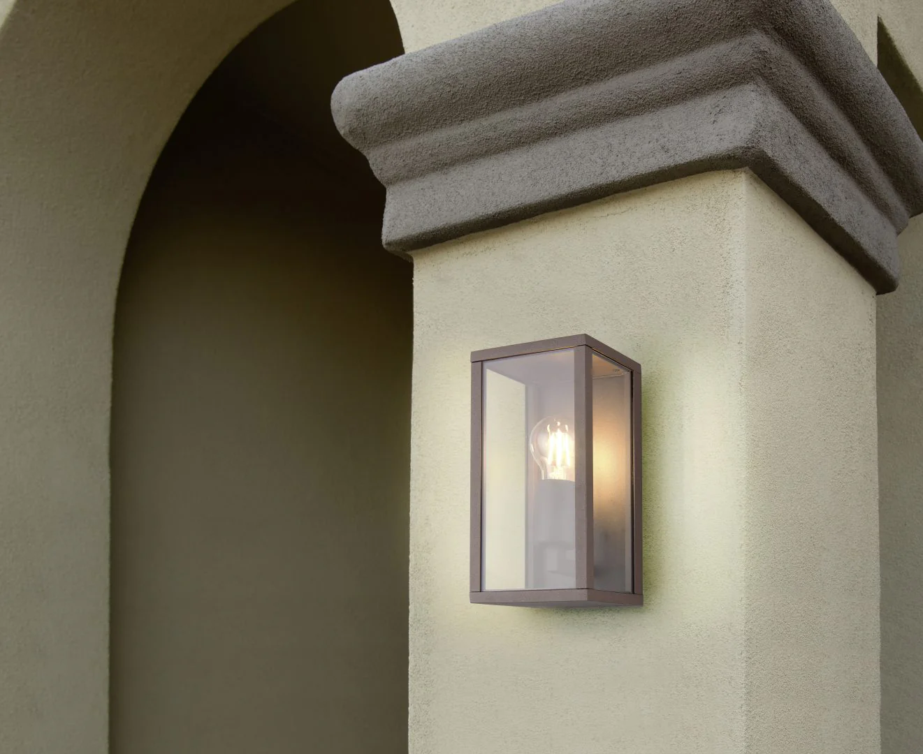 Garonne Outdoor Wall Light IP44- Various Finishes - Image 17