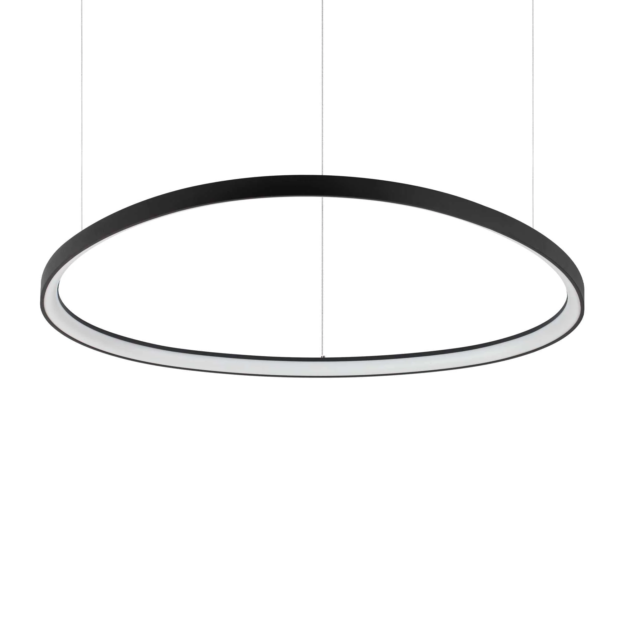 Gemini LED Ceiling Light Various Sizes - White/Black/Brass Finish - Image 11