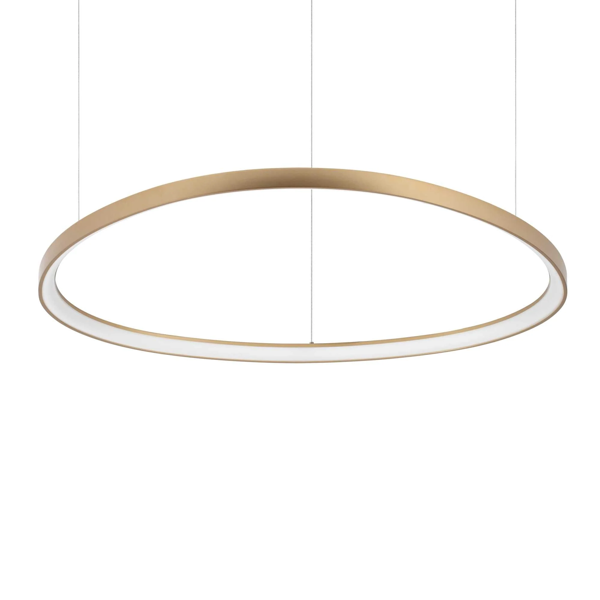 Gemini LED Ceiling Light Various Sizes - White/Black/Brass Finish - Image 12