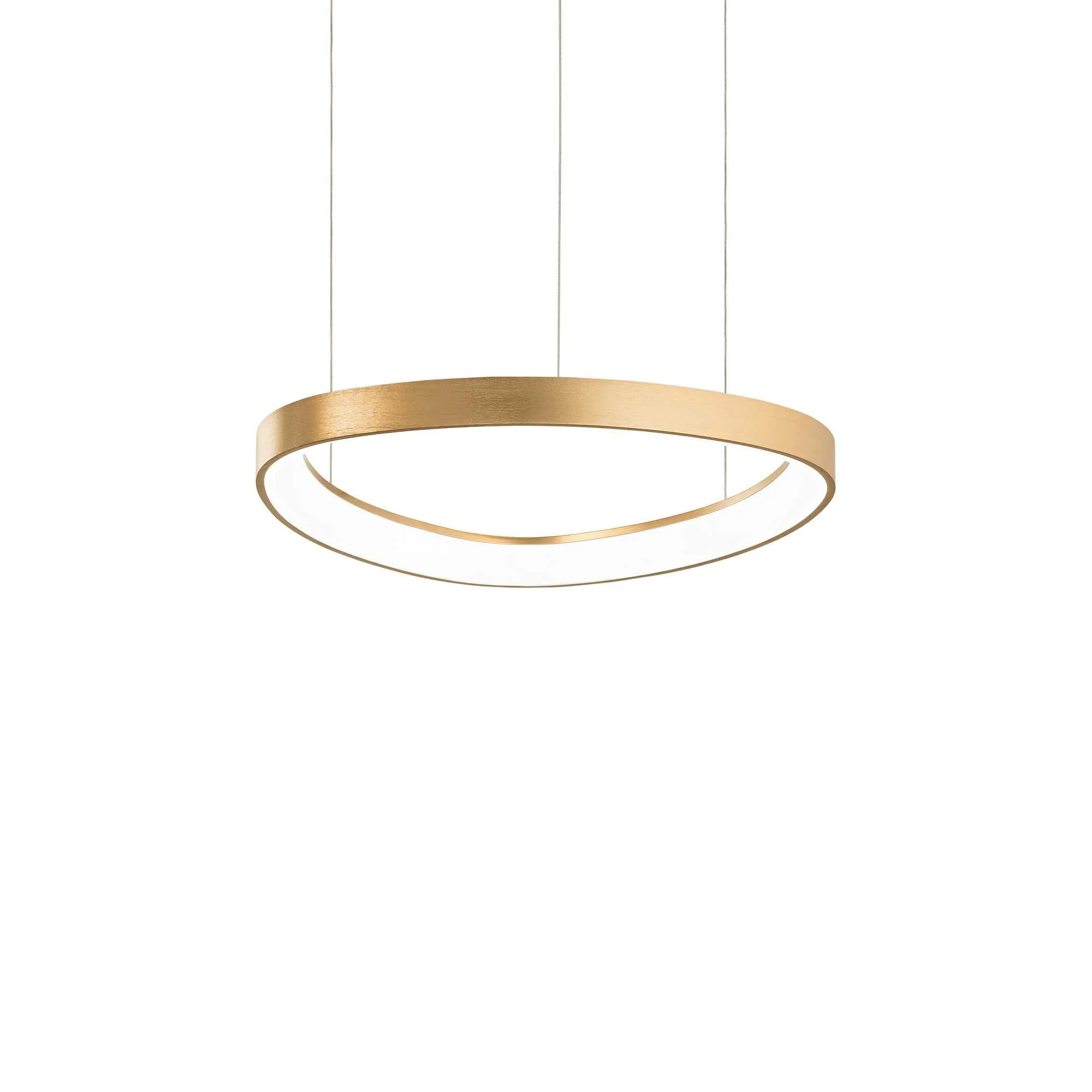 Gemini LED Ceiling Light Various Sizes - White/Black/Brass Finish - Image 3