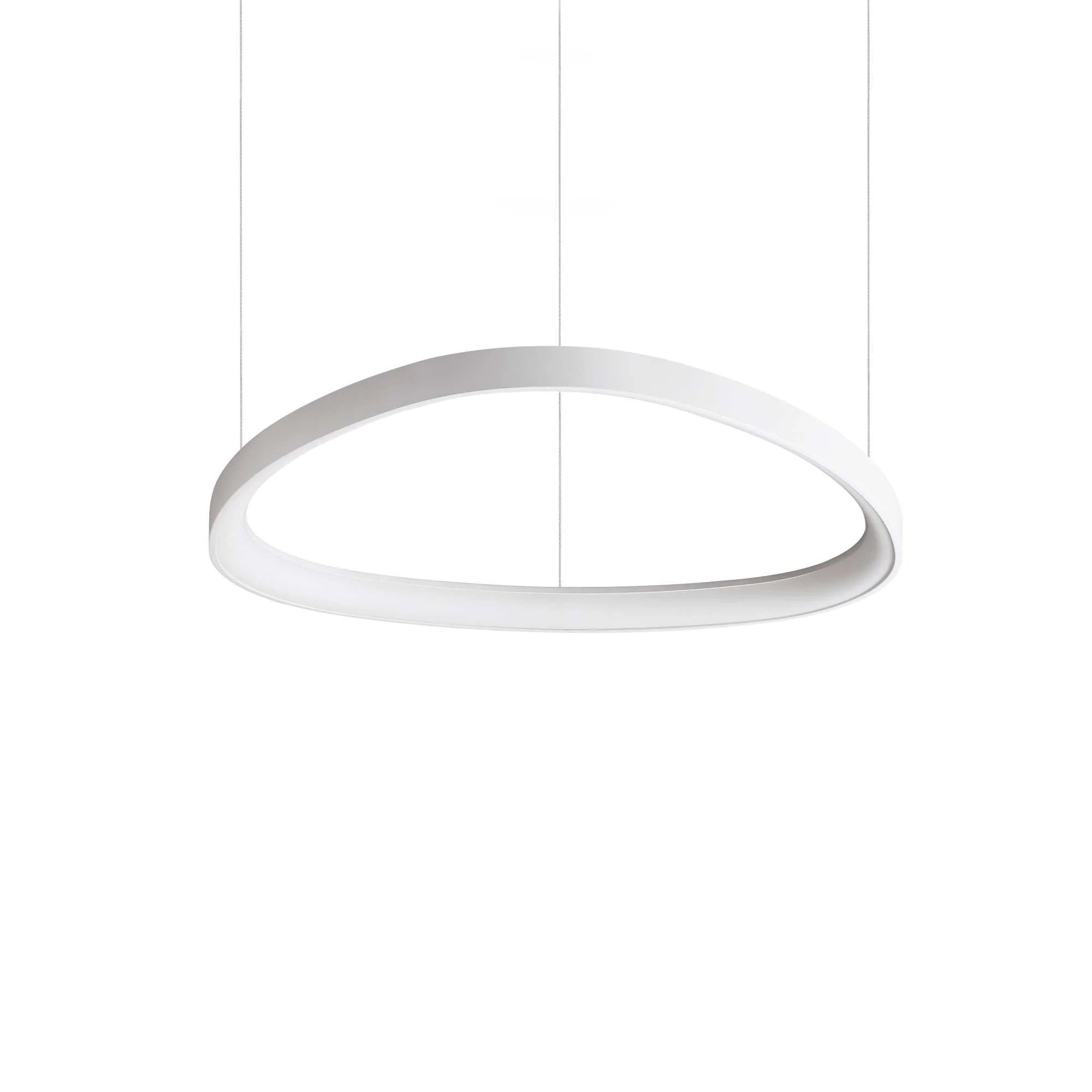 Gemini LED Ceiling Light Various Sizes - White/Black/Brass Finish - Image 4