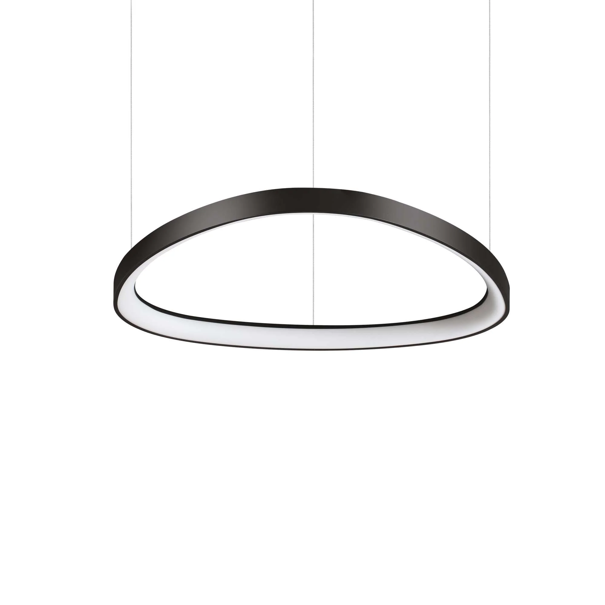 Gemini LED Ceiling Light Various Sizes - White/Black/Brass Finish - Image 5