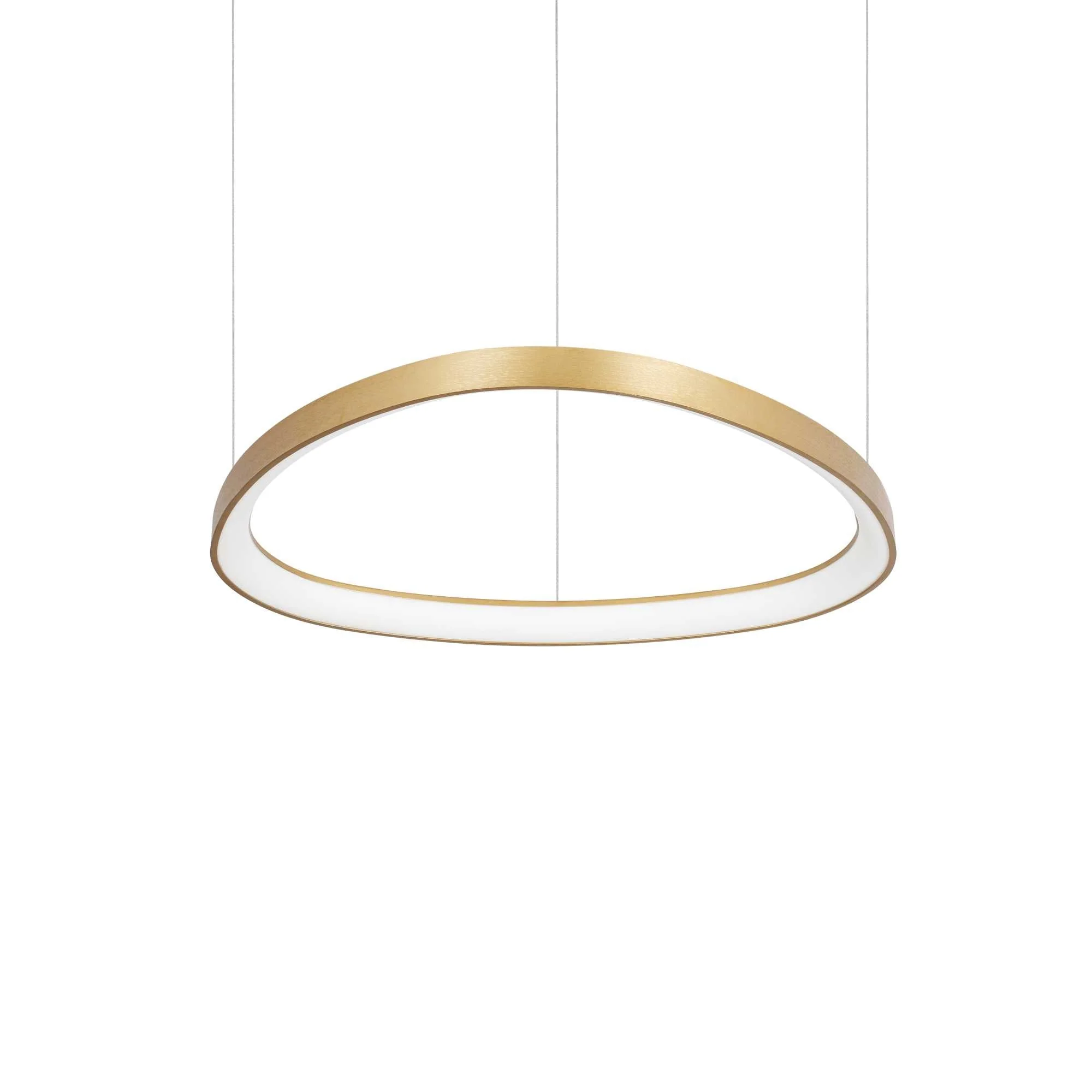 Gemini LED Ceiling Light Various Sizes - White/Black/Brass Finish - Image 6