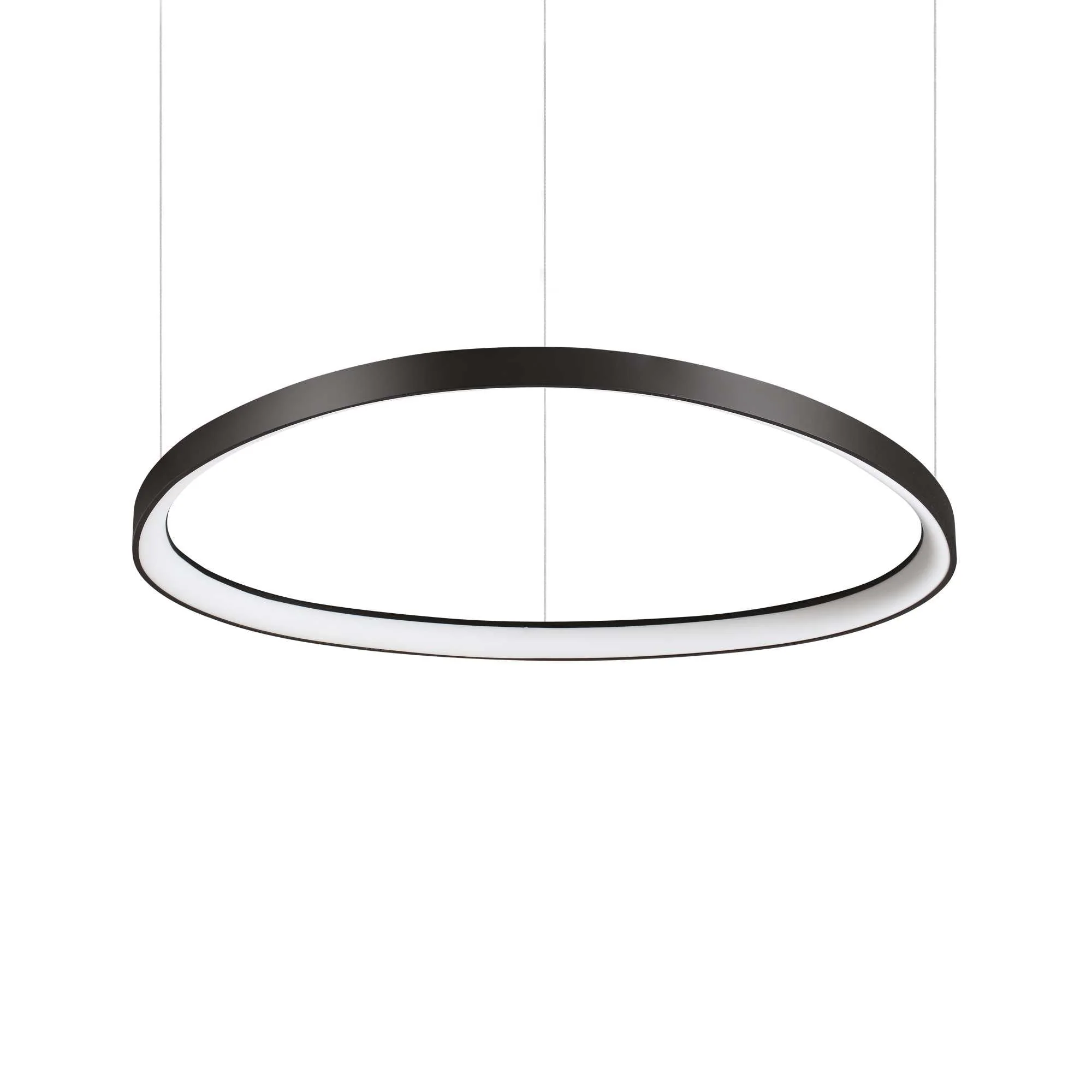 Gemini LED Ceiling Light Various Sizes - White/Black/Brass Finish - Image 8