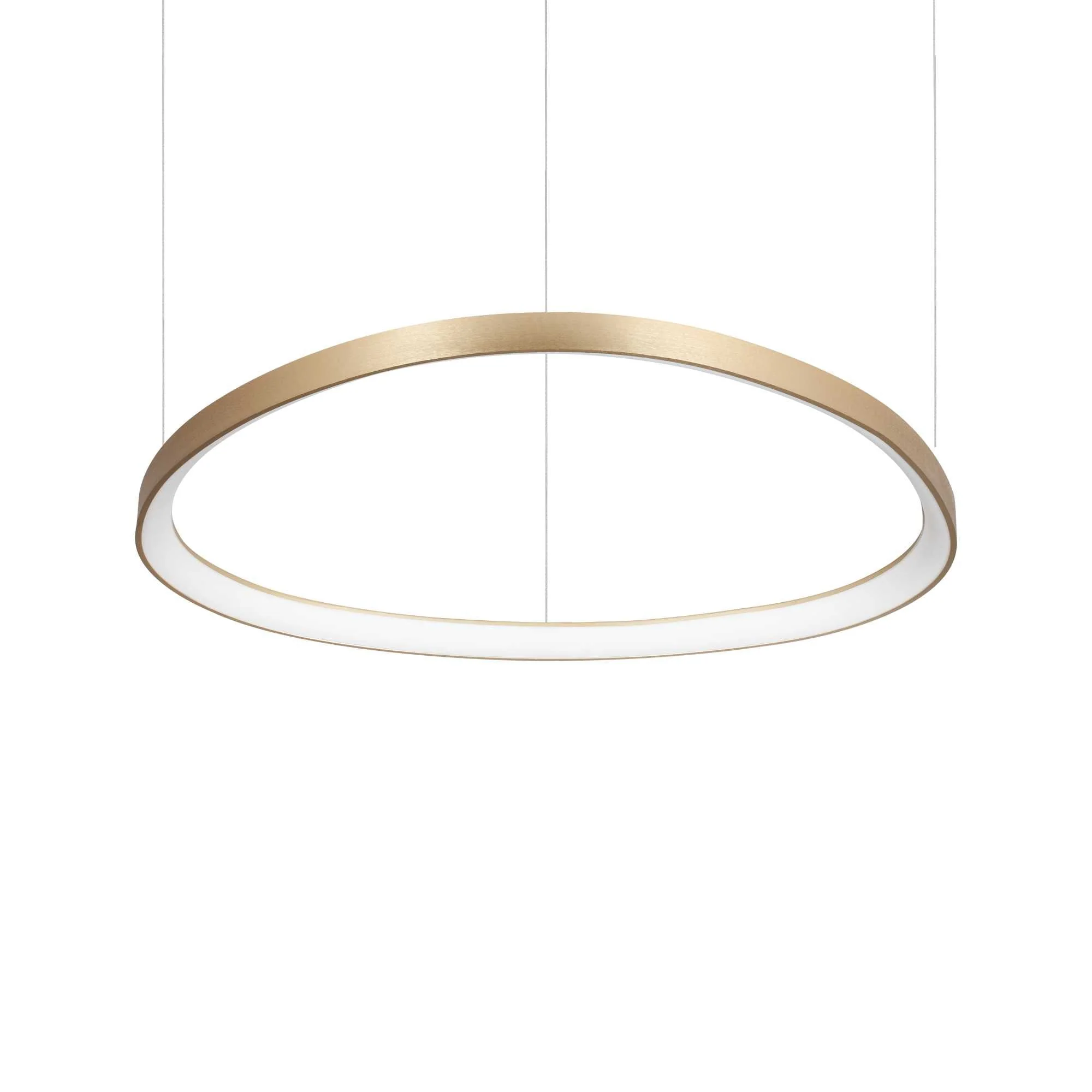 Gemini LED Ceiling Light Various Sizes - White/Black/Brass Finish - Image 9