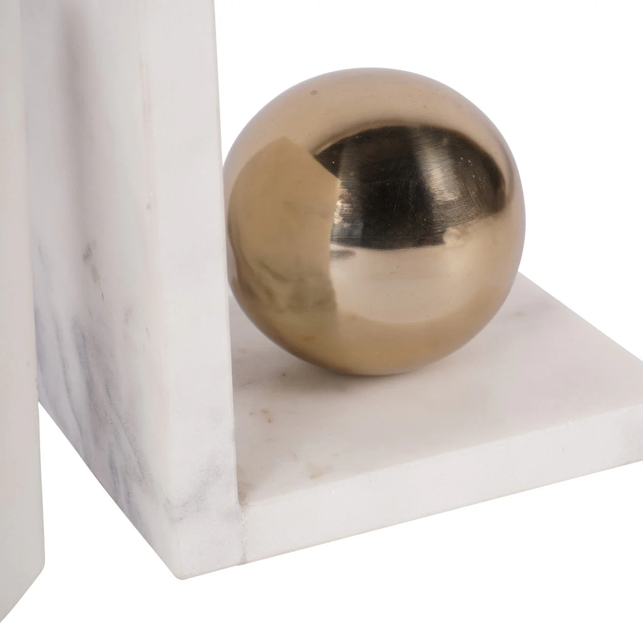 Genoa White Marble Bookends - Image 4