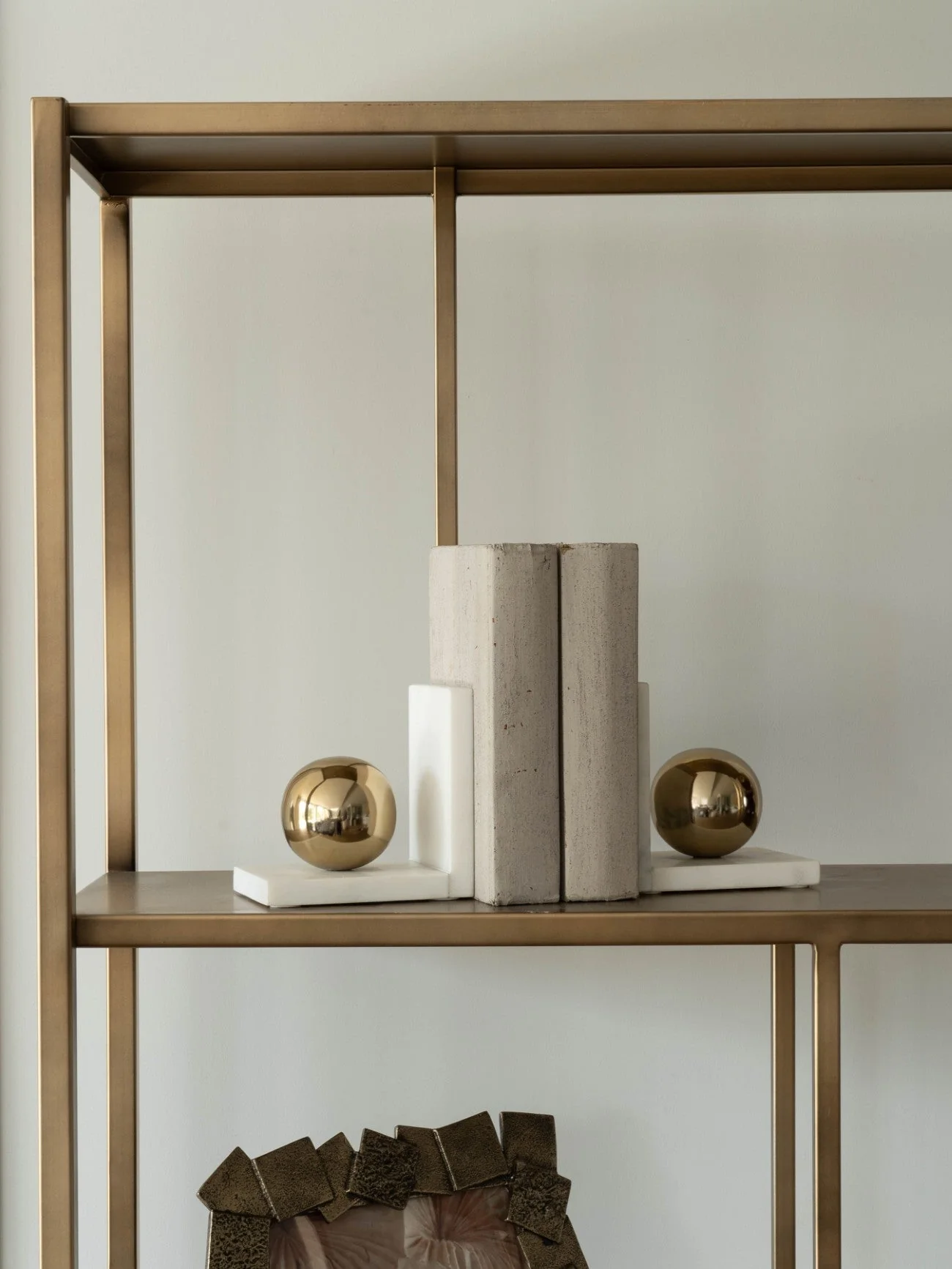 Genoa White Marble Bookends - Image 6