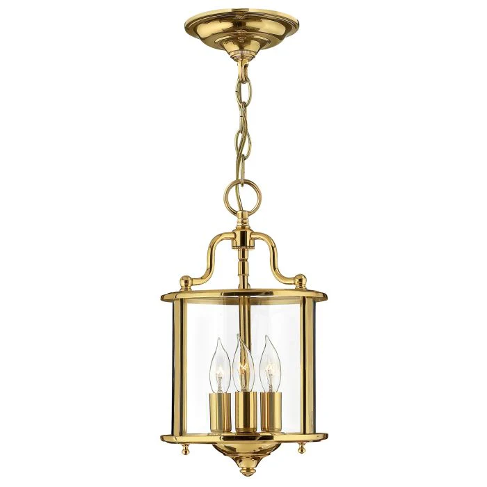 Gentry 3/4/6 Light Pendant - Nickel/ Silver/ Brass - Image 3