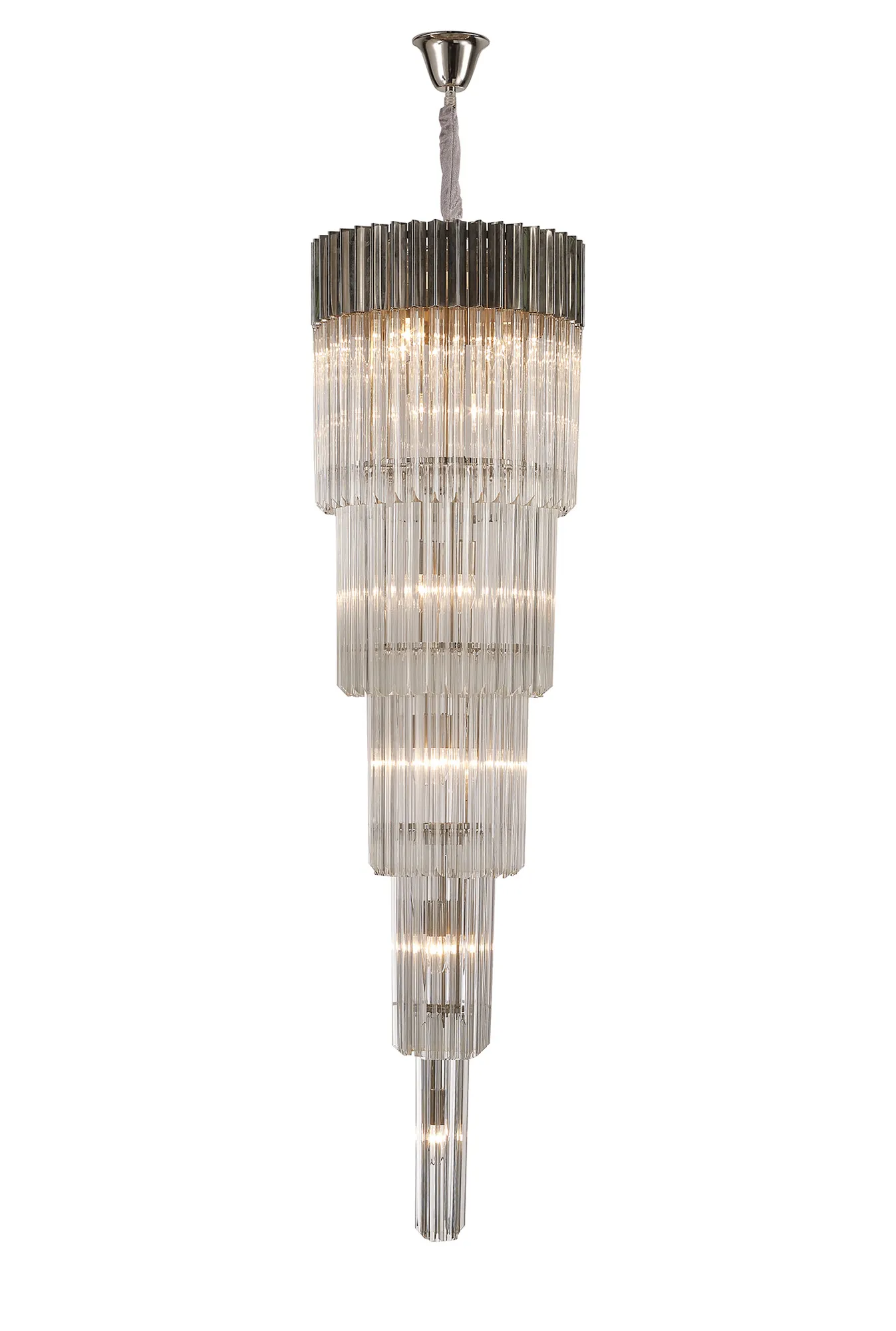 Georgia 18Lt Large Chandelier - Various Colours - Image 7