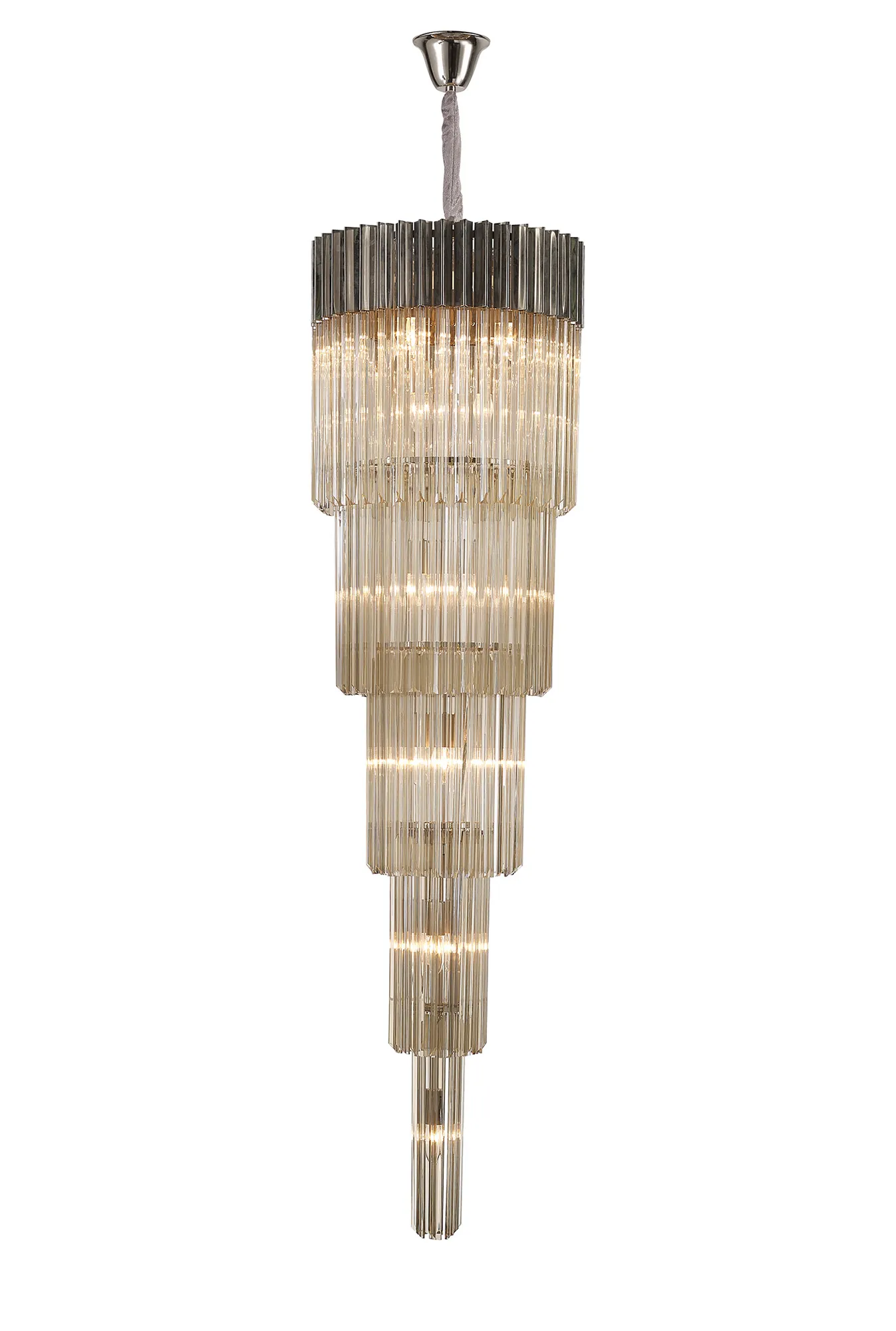 Georgia 18Lt Large Chandelier - Various Colours - Image 8
