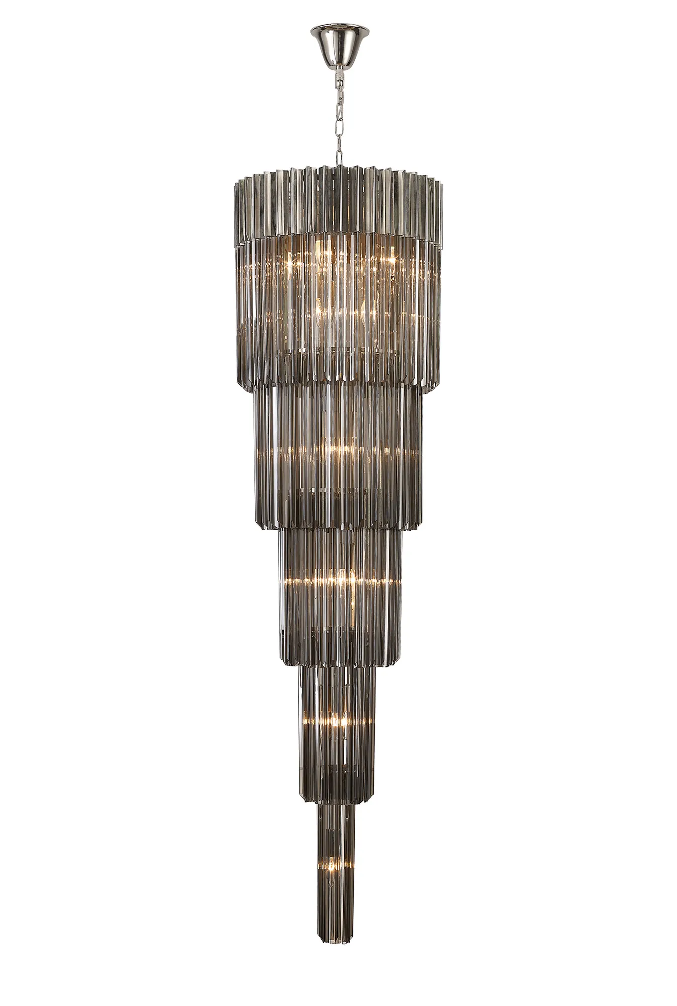 Georgia 18Lt Large Chandelier - Various Colours - Image 9