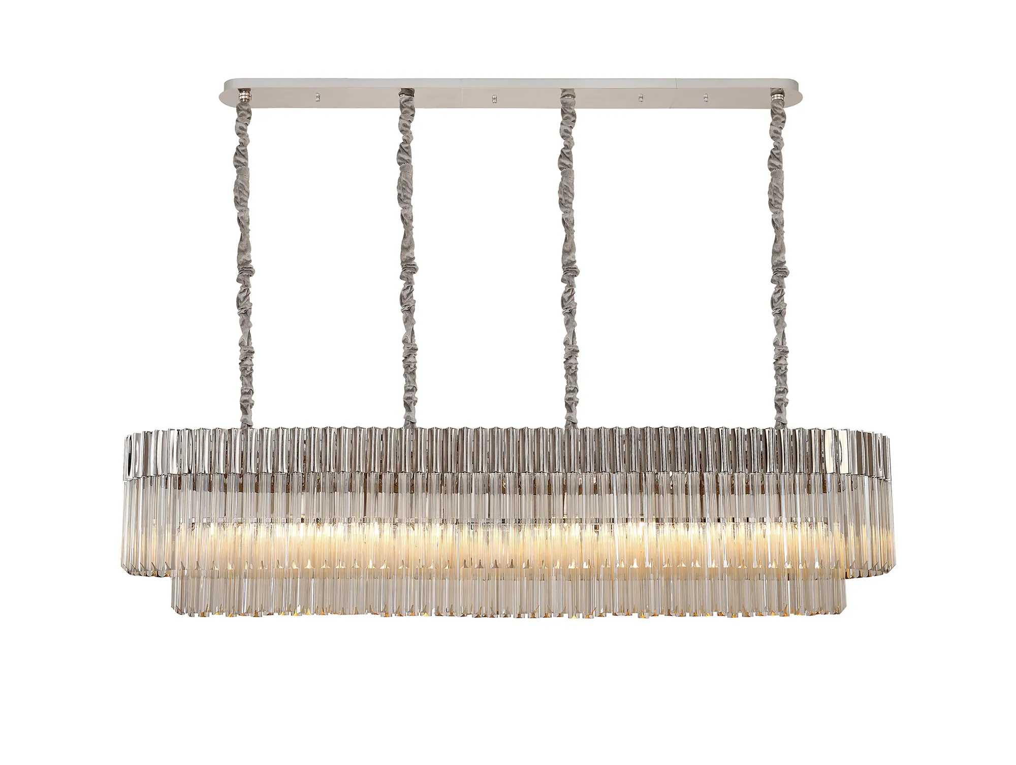 Georgia Linear Pendant, 9/10/ 13/16 Light - Matt Black/Brass/Polished Nickel - Image 10