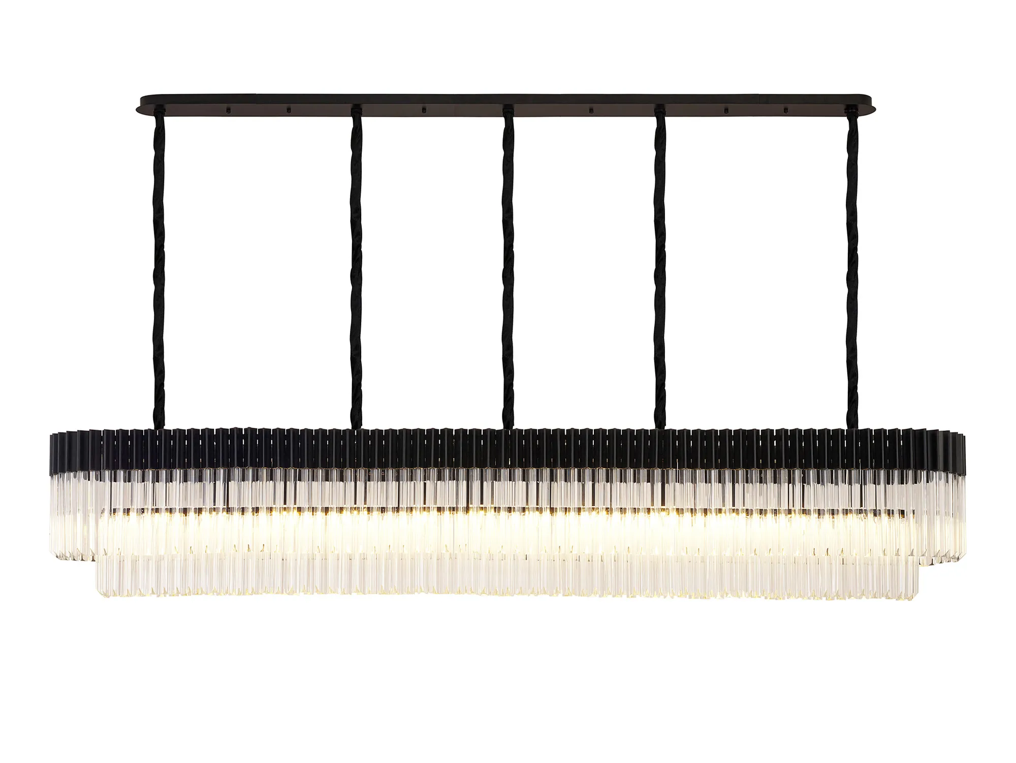 Georgia Linear Pendant, 9/10/ 13/16 Light - Matt Black/Brass/Polished Nickel - Image 100