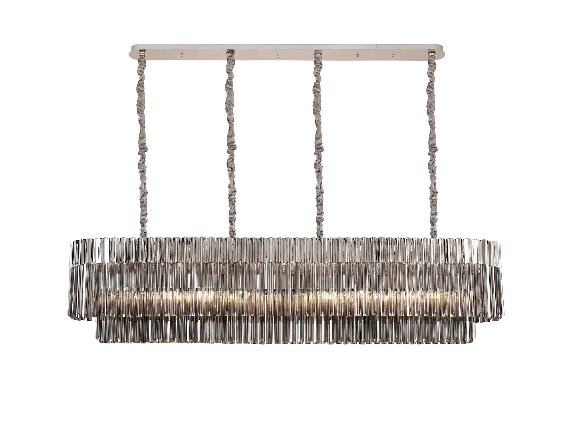 Georgia Linear Pendant, 9/10/ 13/16 Light - Matt Black/Brass/Polished Nickel - Image 16