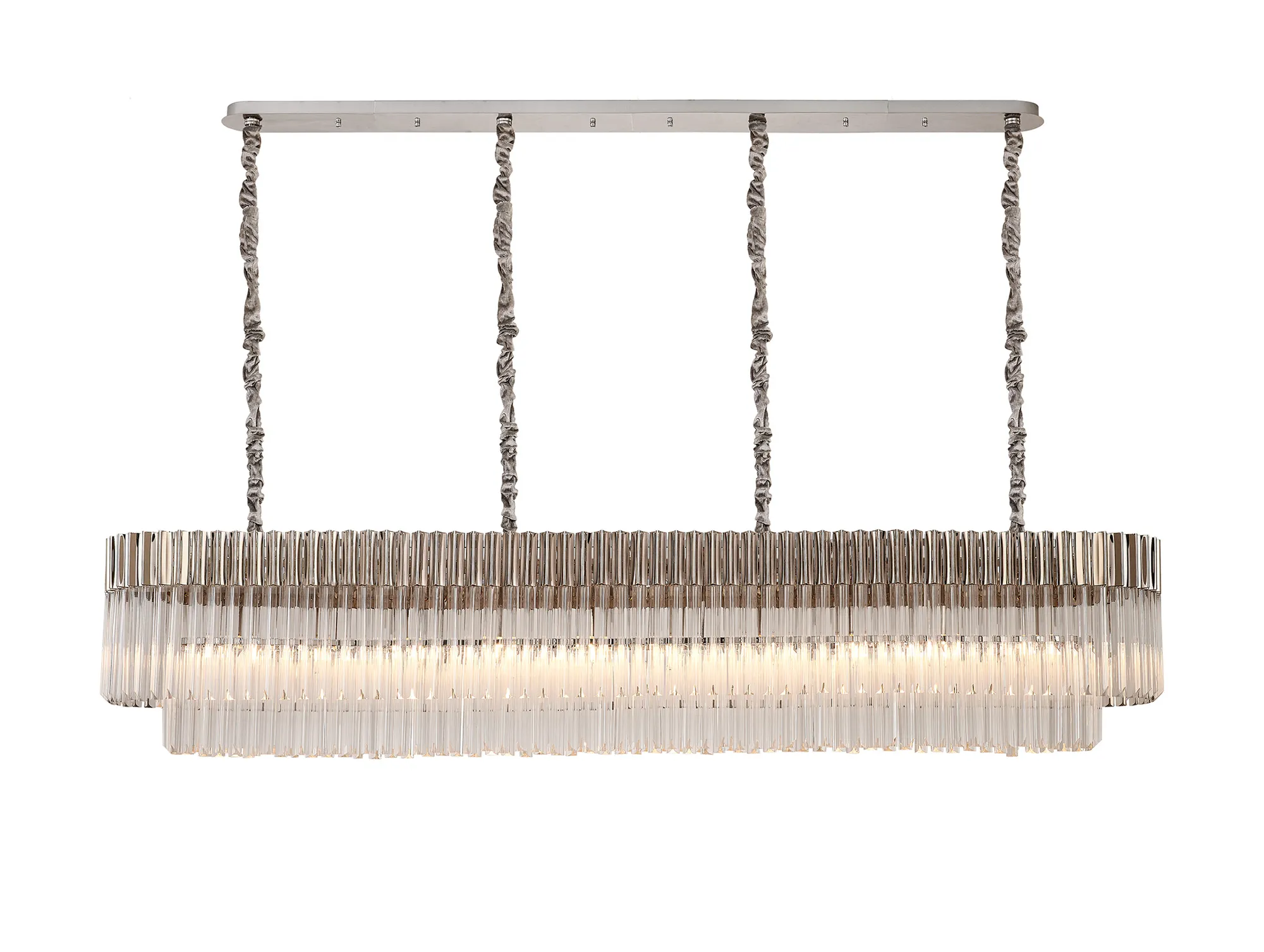 Georgia Linear Pendant, 9/10/ 13/16 Light - Matt Black/Brass/Polished Nickel - Image 20