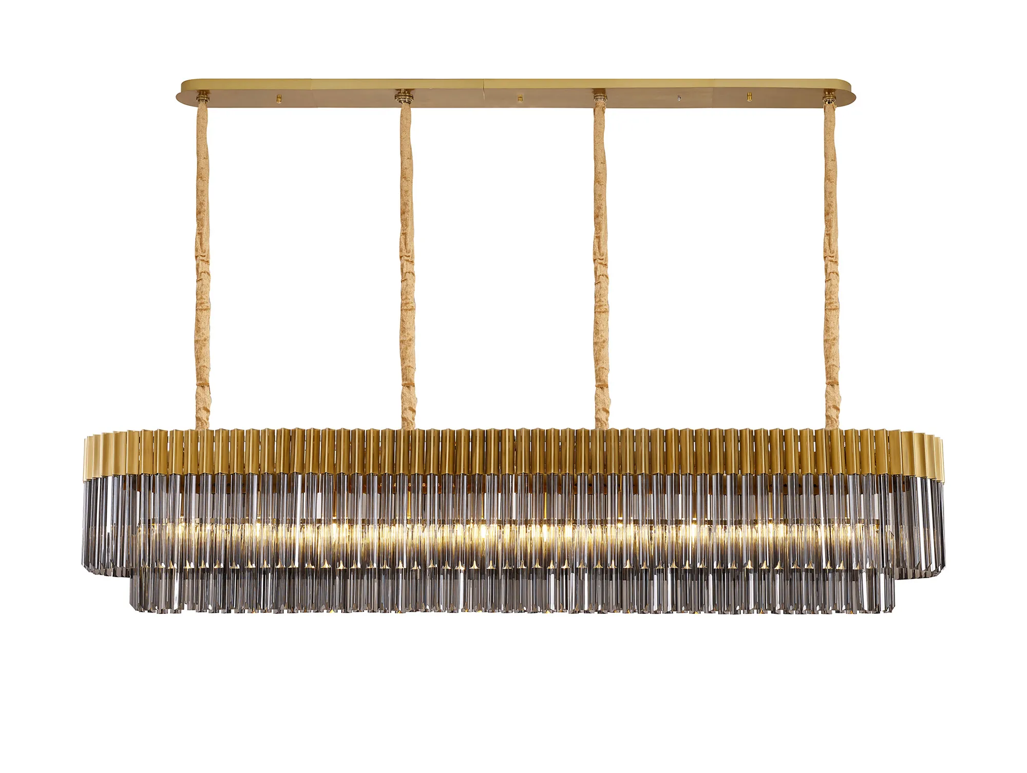 Georgia Linear Pendant, 9/10/ 13/16 Light - Matt Black/Brass/Polished Nickel - Image 22