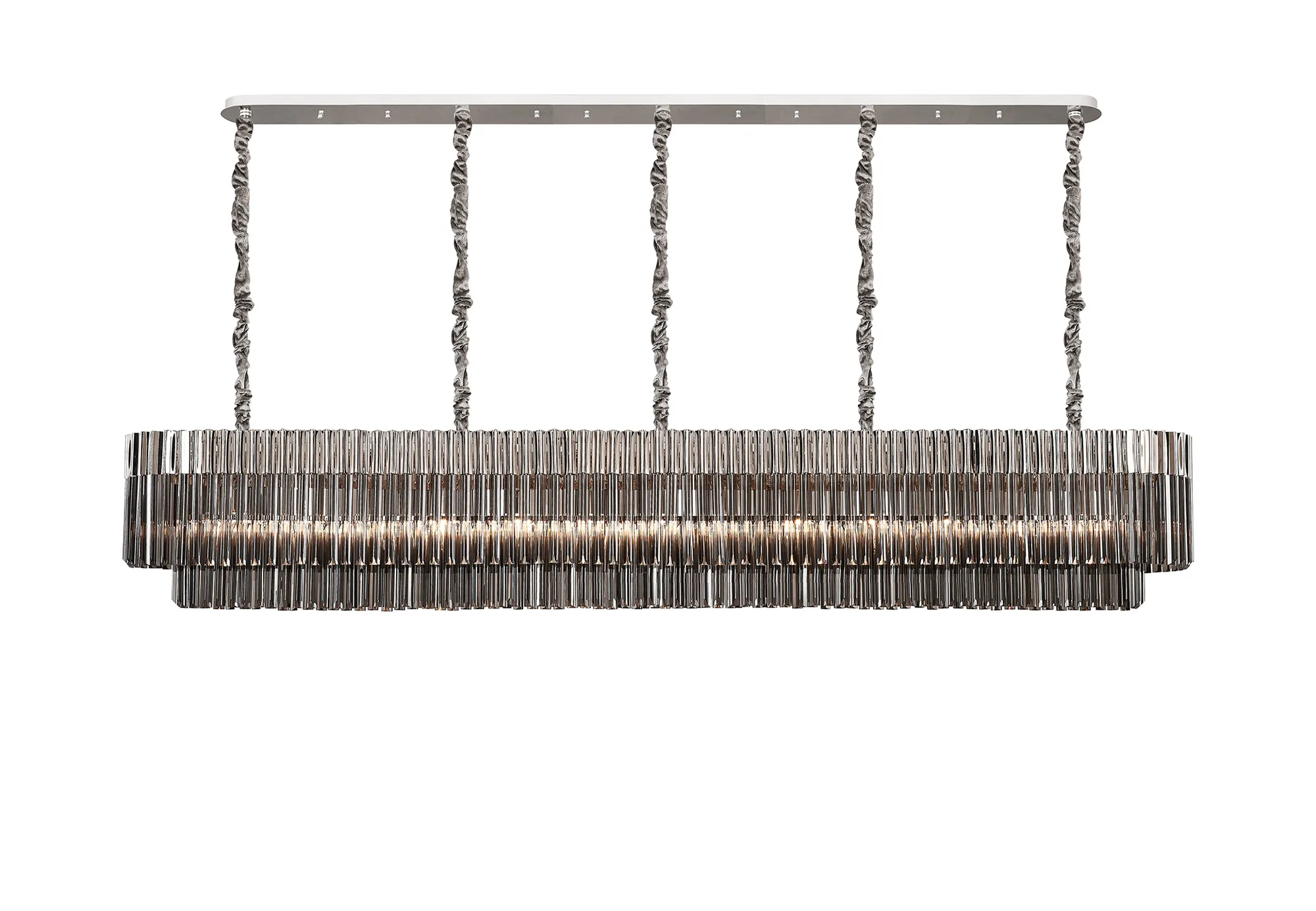 Georgia Linear Pendant, 9/10/ 13/16 Light - Matt Black/Brass/Polished Nickel - Image 30