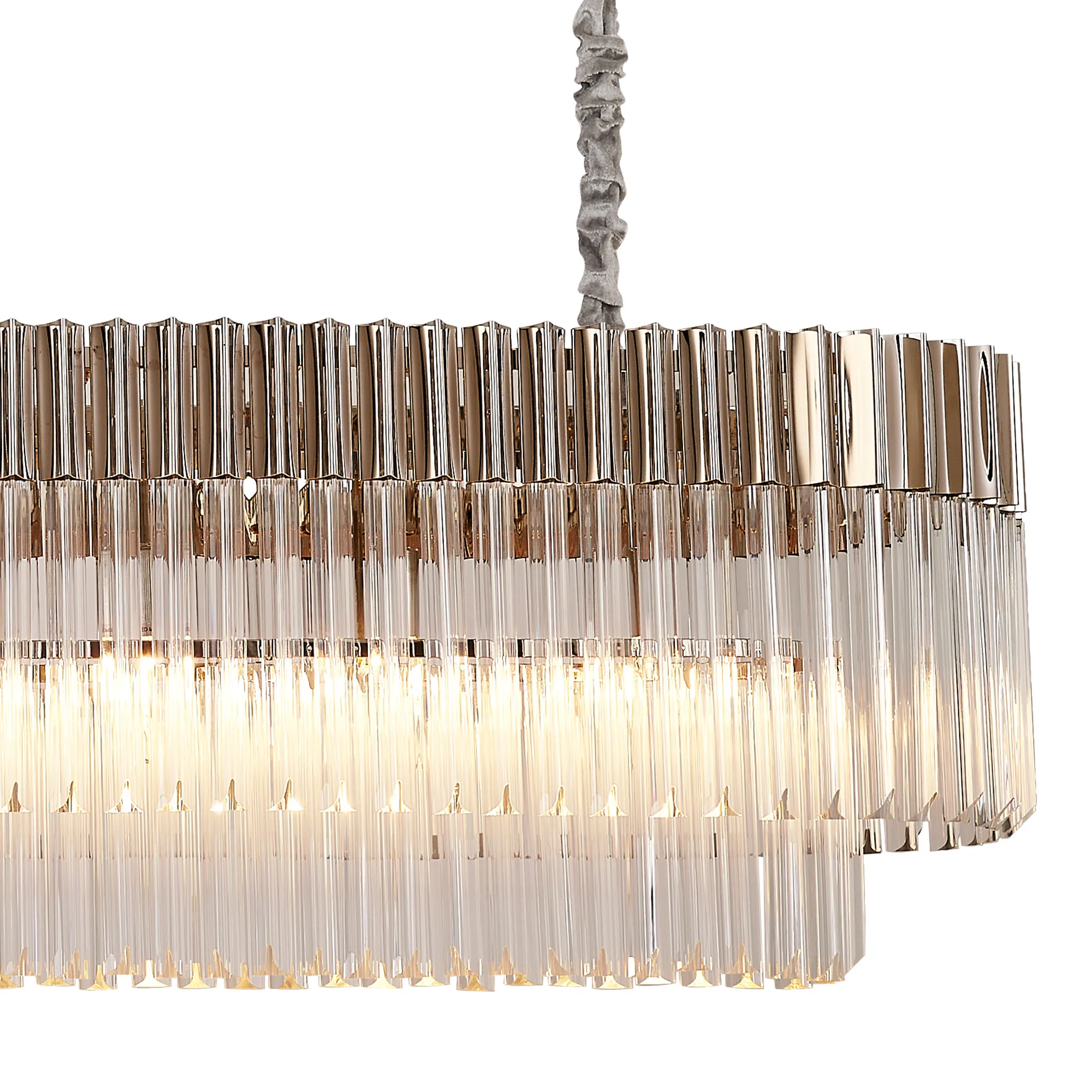Georgia Linear Pendant, 9/10/ 13/16 Light - Matt Black/Brass/Polished Nickel - Image 36