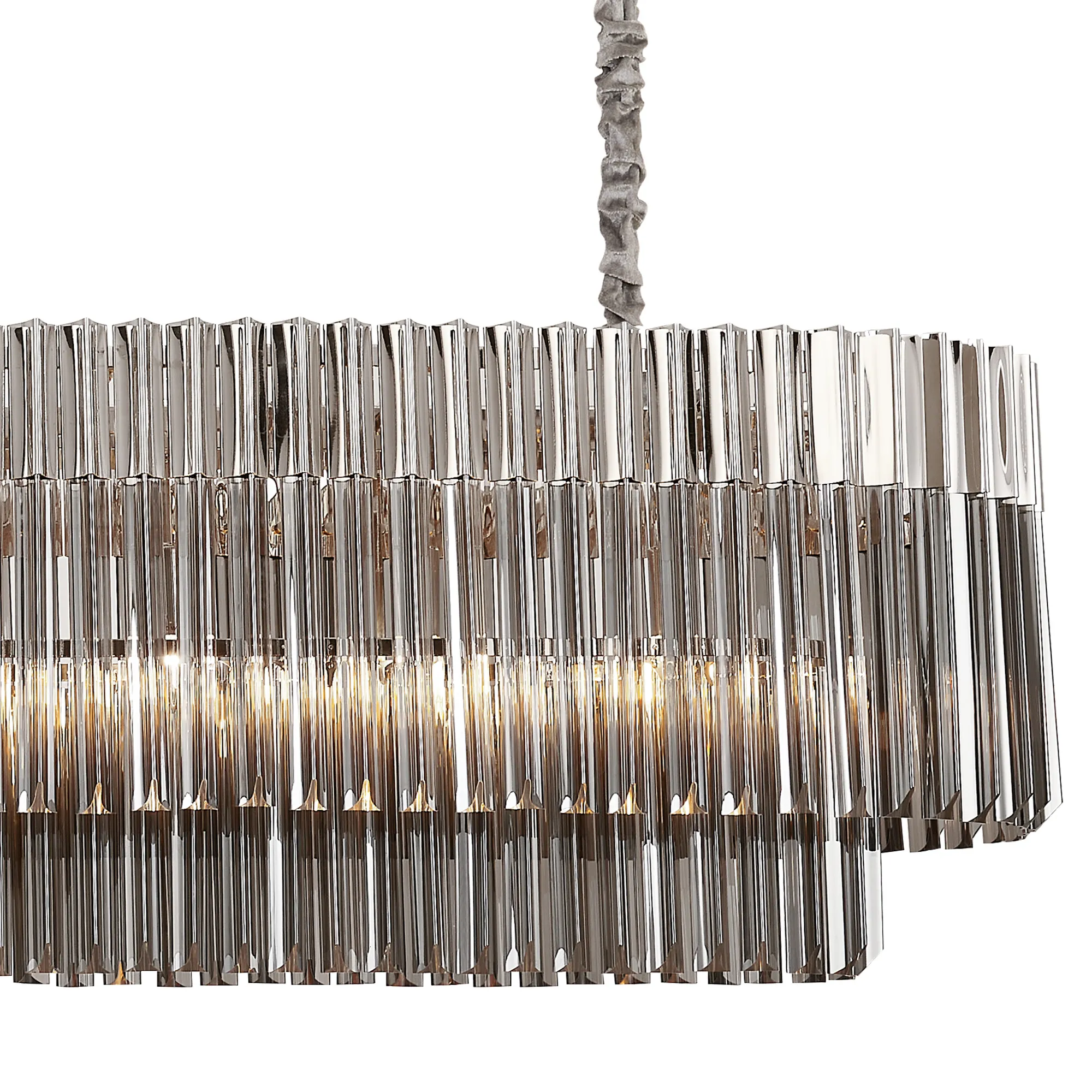 Georgia Linear Pendant, 9/10/ 13/16 Light - Matt Black/Brass/Polished Nickel - Image 37
