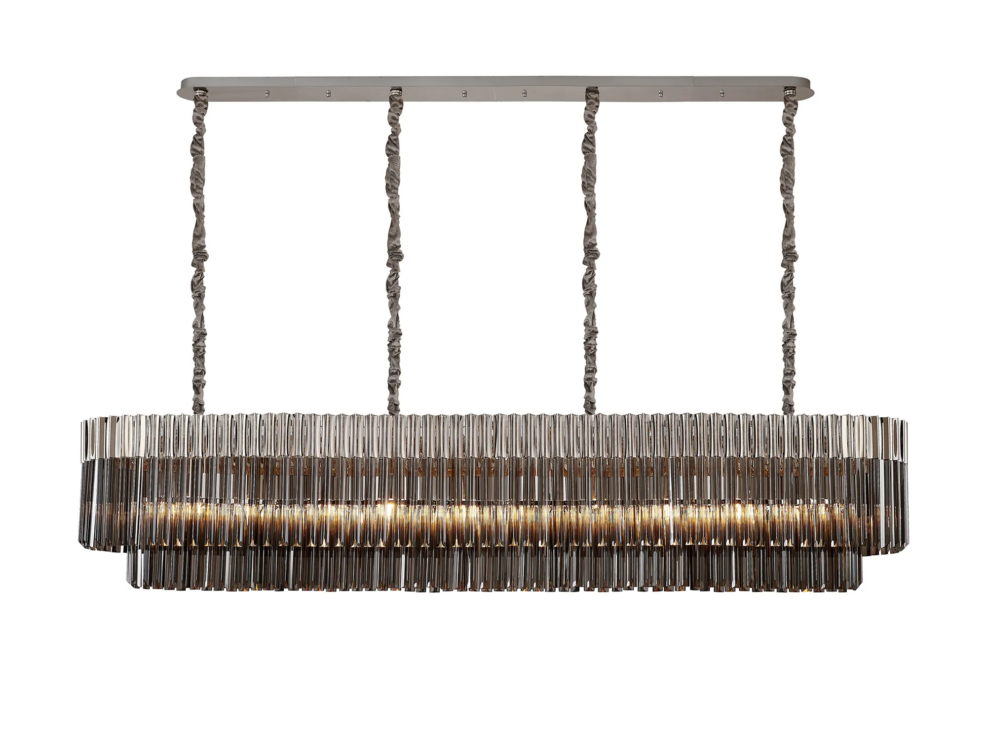 Georgia Linear Pendant, 9/10/ 13/16 Light - Matt Black/Brass/Polished Nickel - Image 53