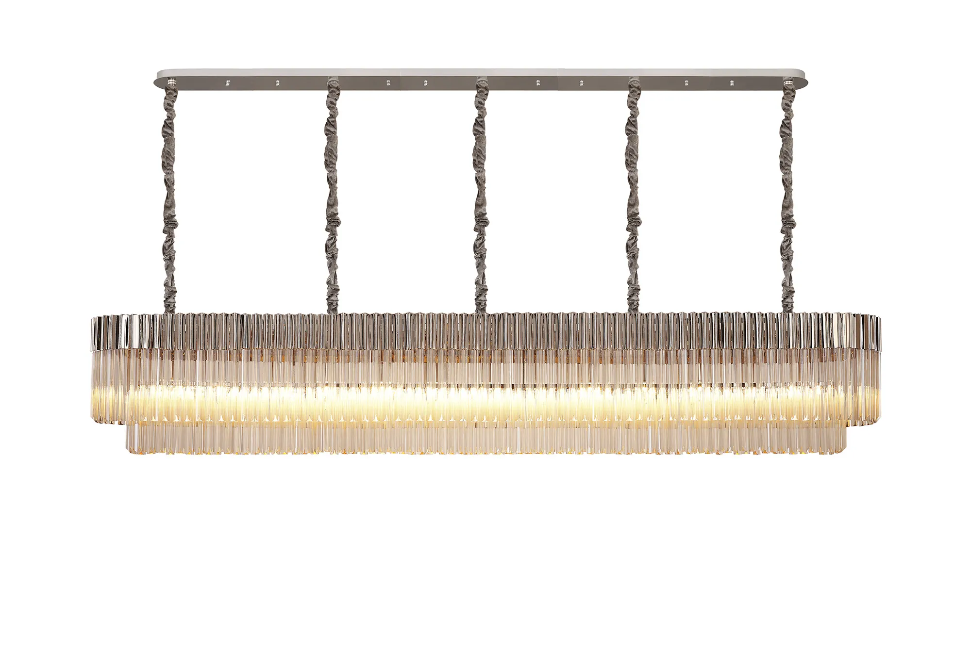 Georgia Linear Pendant, 9/10/ 13/16 Light - Matt Black/Brass/Polished Nickel - Image 65