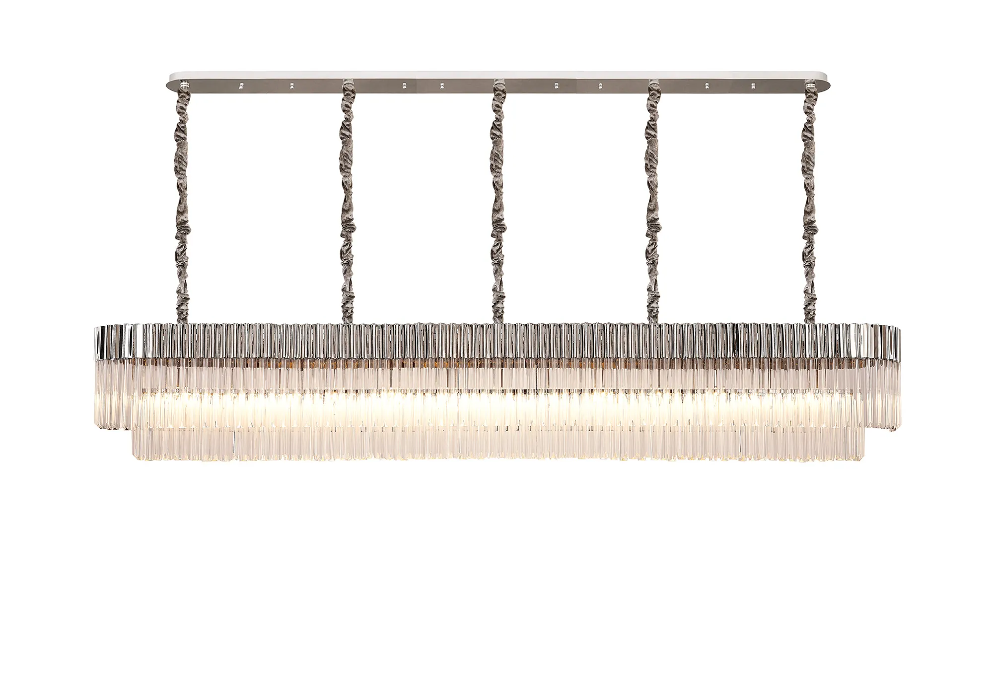 Georgia Linear Pendant, 9/10/ 13/16 Light - Matt Black/Brass/Polished Nickel - Image 69