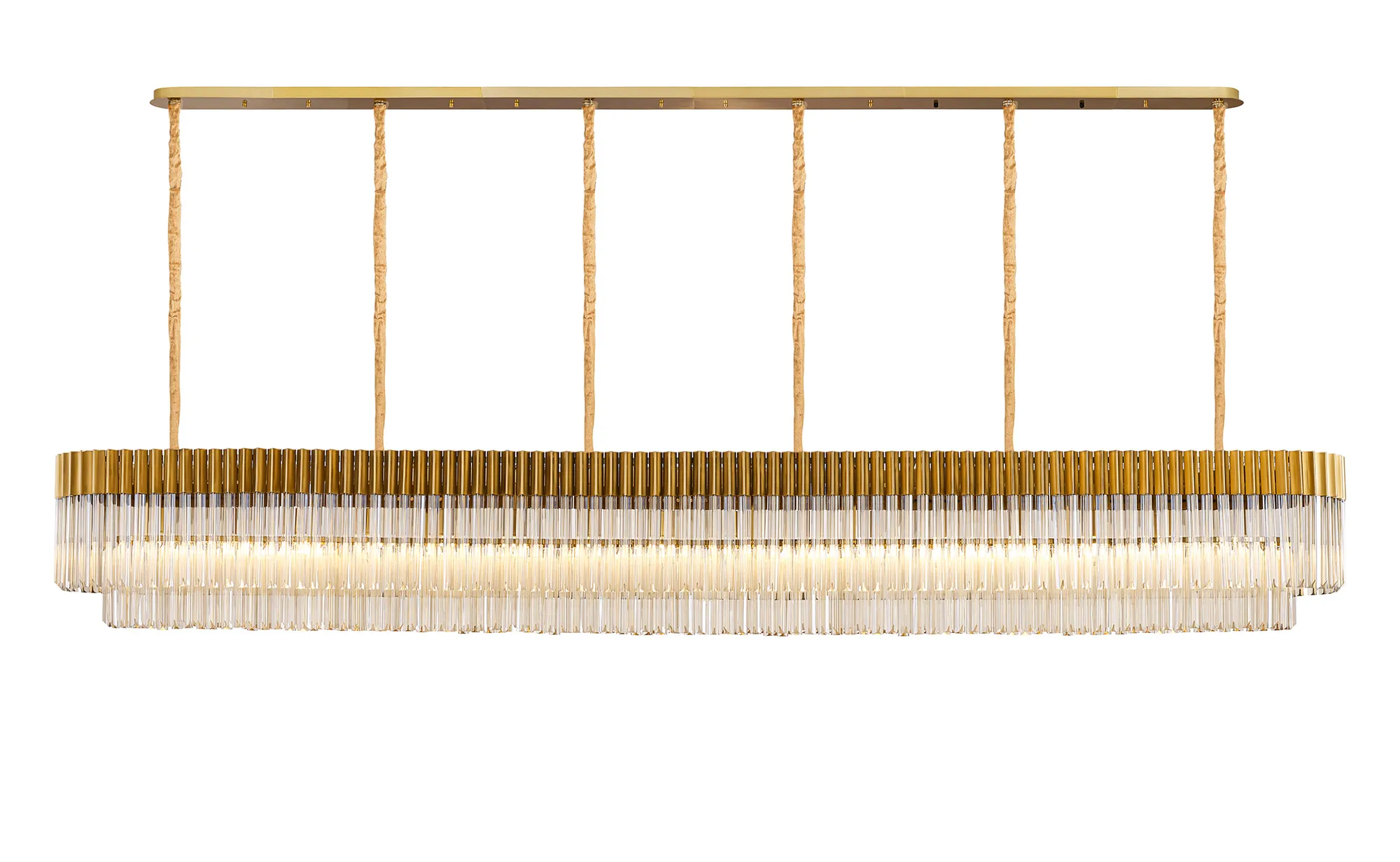 Georgia Linear Pendant, 9/10/ 13/16 Light - Matt Black/Brass/Polished Nickel - Image 72