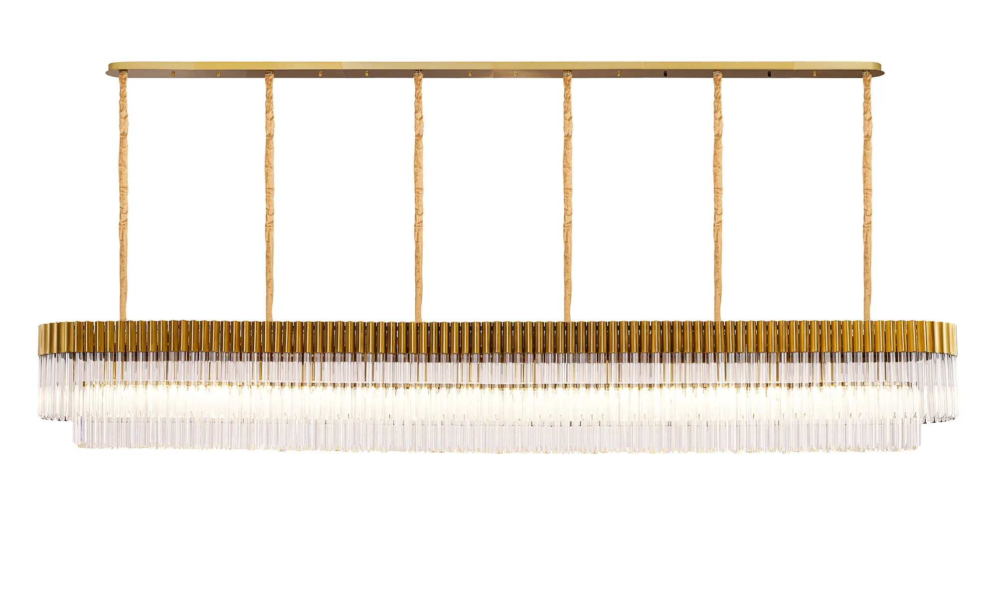 Georgia Linear Pendant, 9/10/ 13/16 Light - Matt Black/Brass/Polished Nickel - Image 73