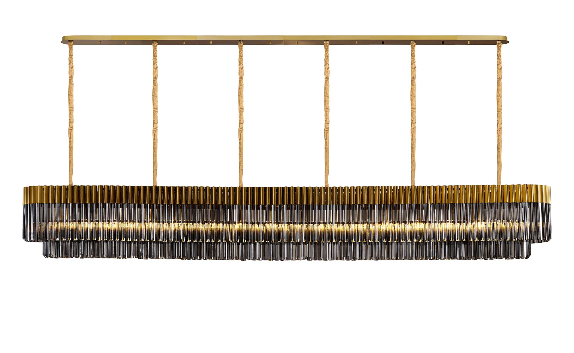 Georgia Linear Pendant, 9/10/ 13/16 Light - Matt Black/Brass/Polished Nickel - Image 76