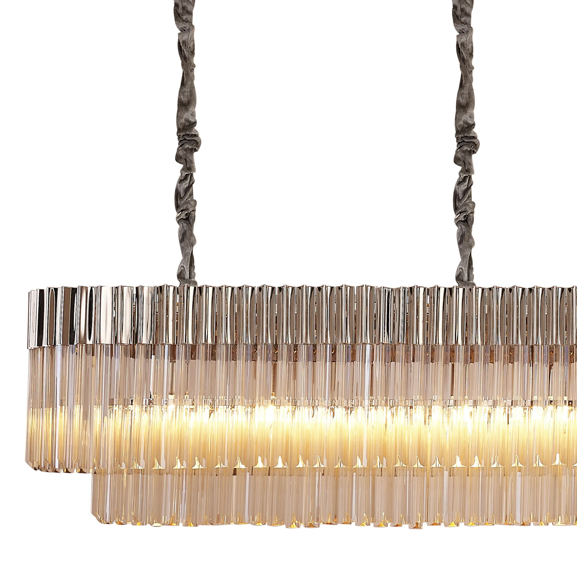 Georgia Linear Pendant, 9/10/ 13/16 Light - Matt Black/Brass/Polished Nickel - Image 83