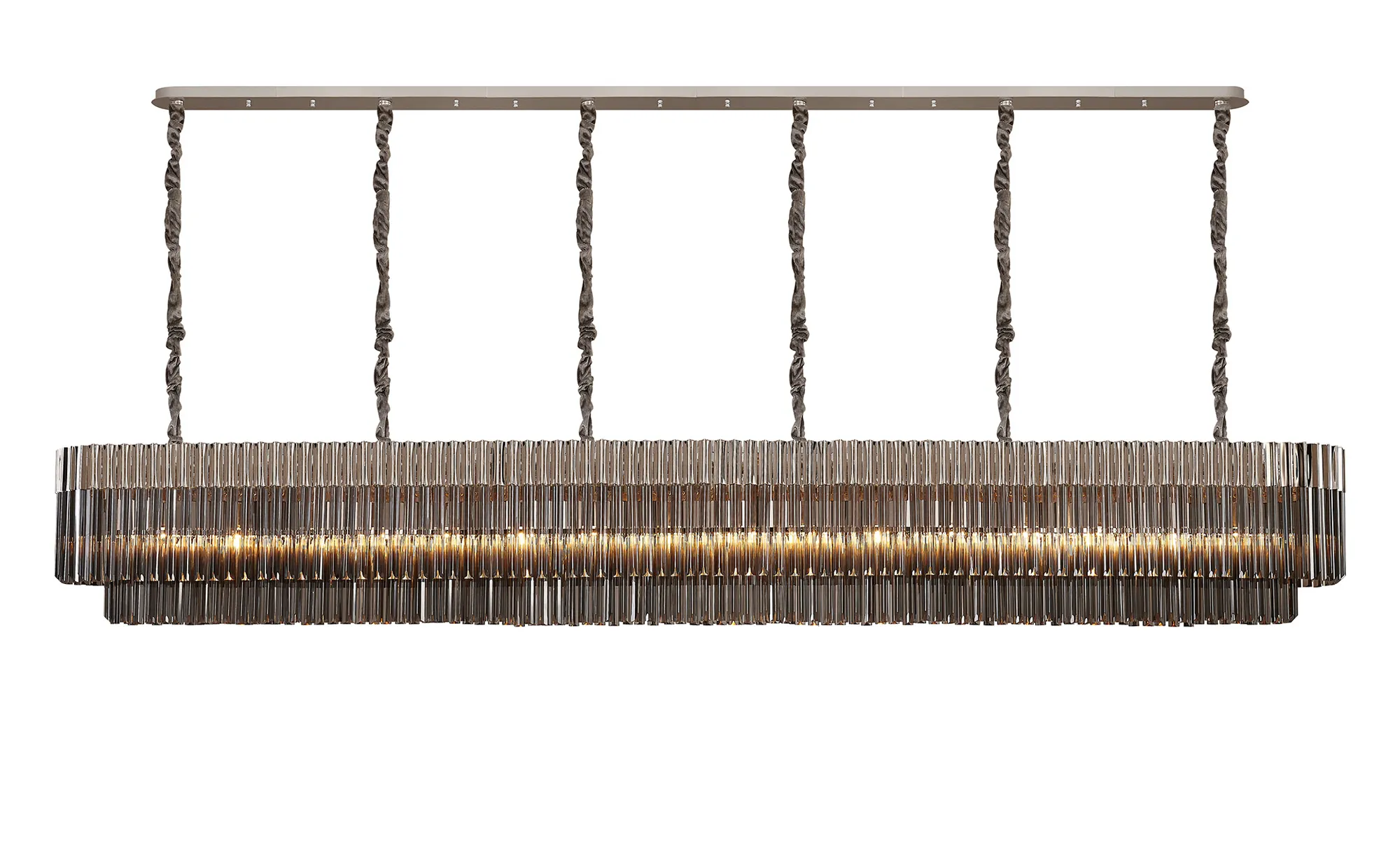 Georgia Linear Pendant, 9/10/ 13/16 Light - Matt Black/Brass/Polished Nickel - Image 88