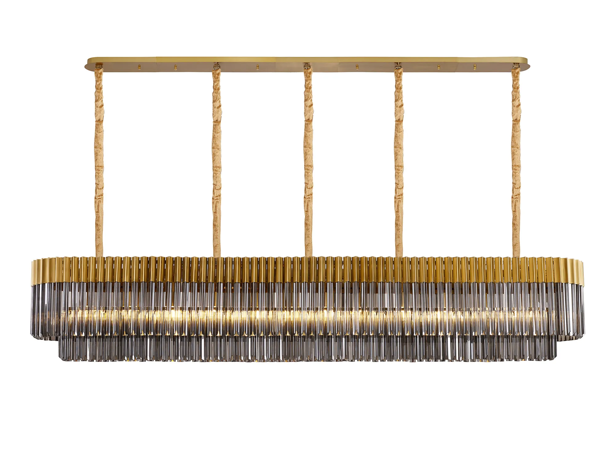 Georgia Linear Pendant, 9/10/ 13/16 Light - Matt Black/Brass/Polished Nickel - Image 93