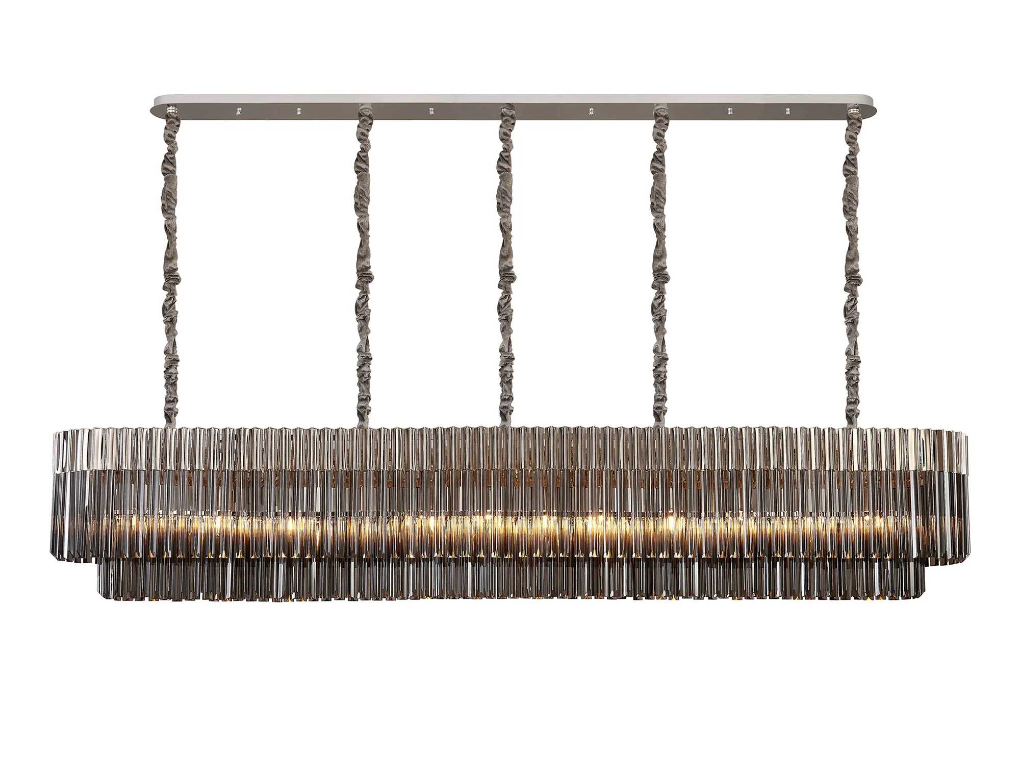 Georgia Linear Pendant, 9/10/ 13/16 Light - Matt Black/Brass/Polished Nickel - Image 96