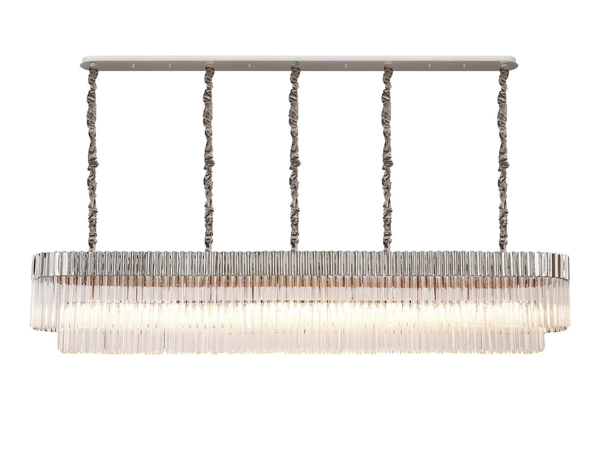 Georgia Linear Pendant, 9/10/ 13/16 Light - Matt Black/Brass/Polished Nickel - Image 97