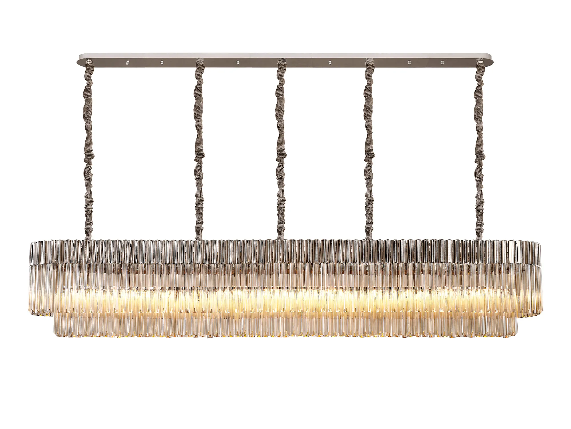 Georgia Linear Pendant, 9/10/ 13/16 Light - Matt Black/Brass/Polished Nickel - Image 98